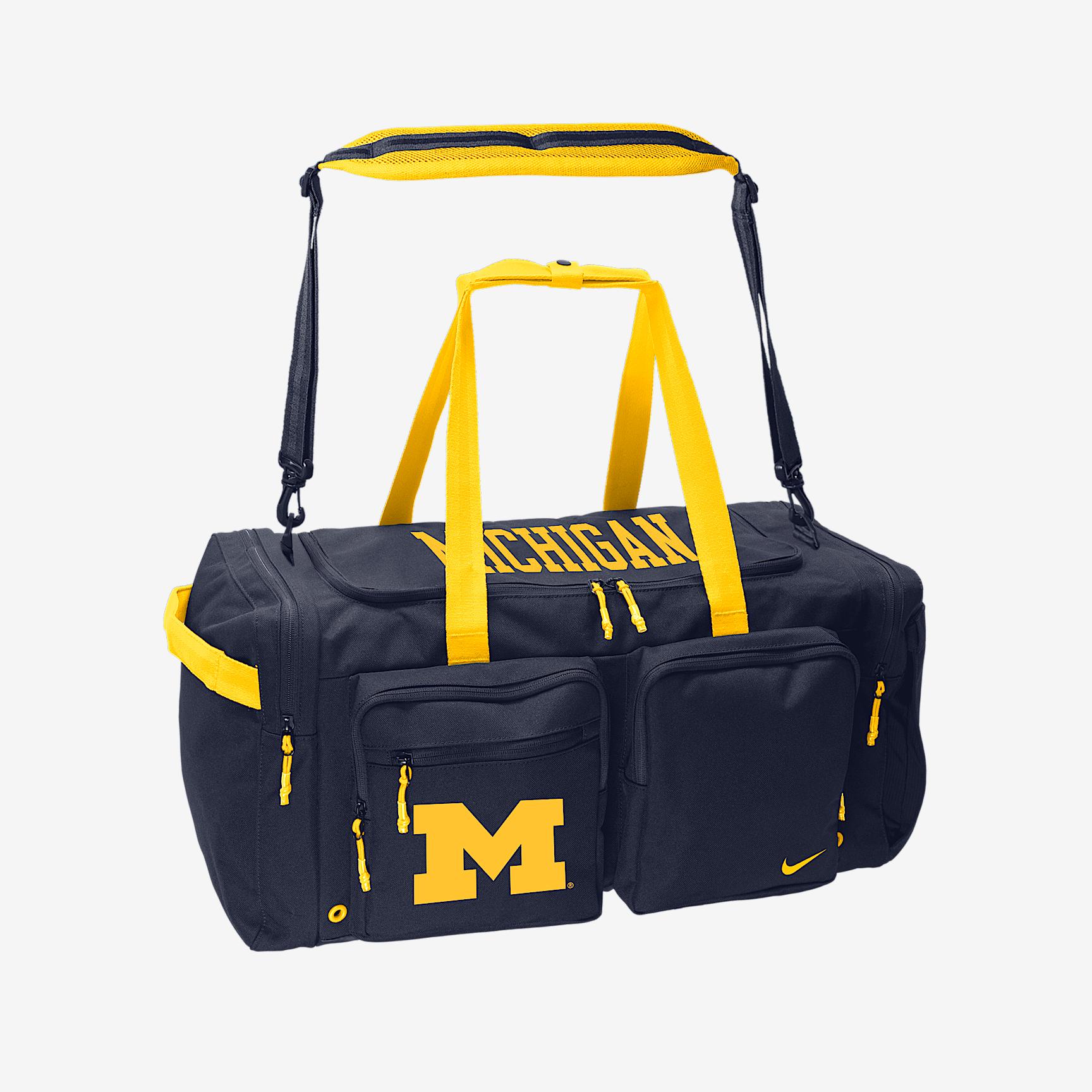 Michigan Utility Power 2.0 Nike College Duffel Bag Product Image