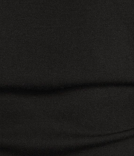 Gianni Bini Knit Mock Neck Cap Sleeve Crop Top Product Image