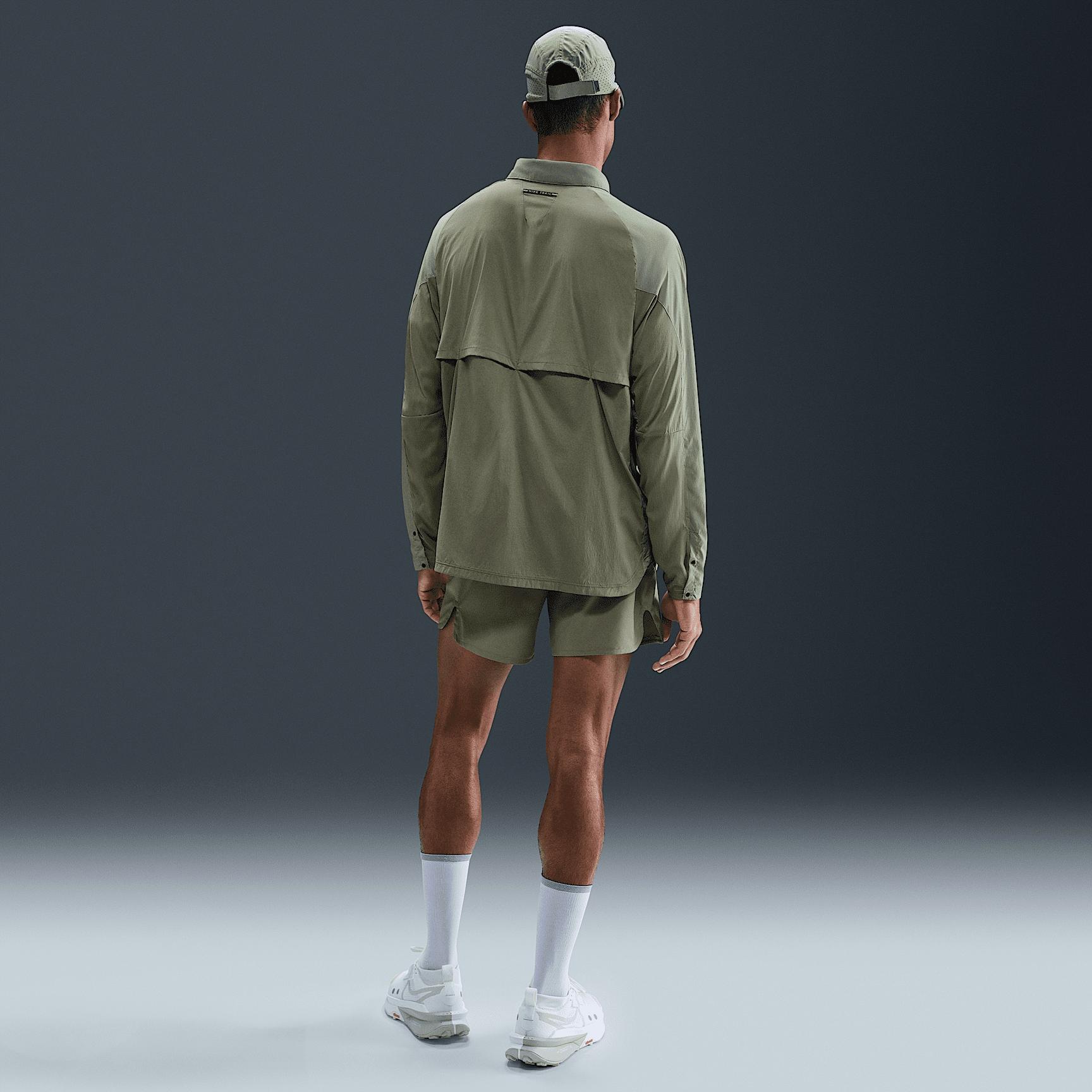 Nike Mens Trail Dri-FIT ADV UV Running Shirt Jacket | HJ5079-320 Product Image