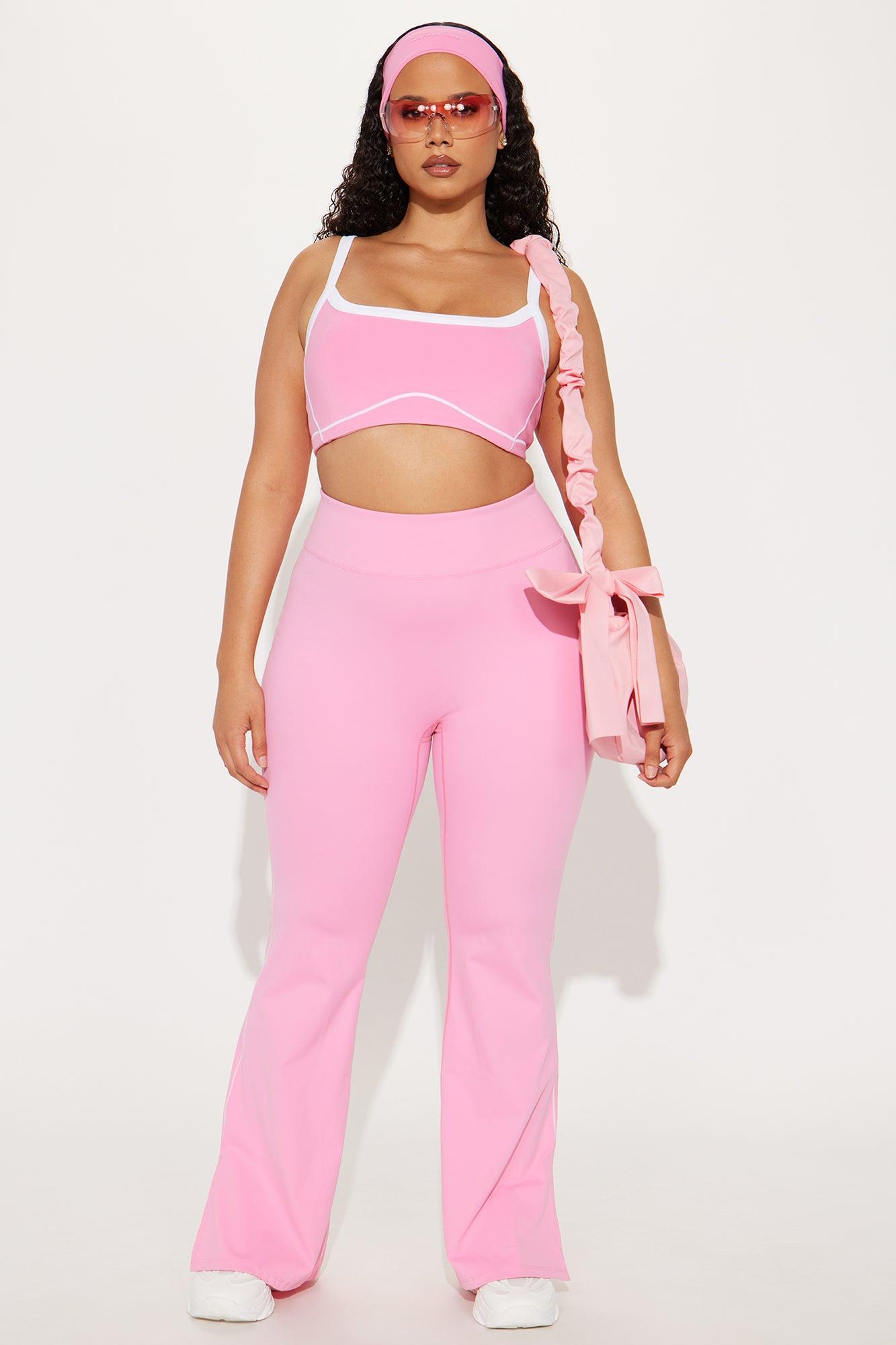 You Got Served Sports Bra - Bubblegum Pink Product Image