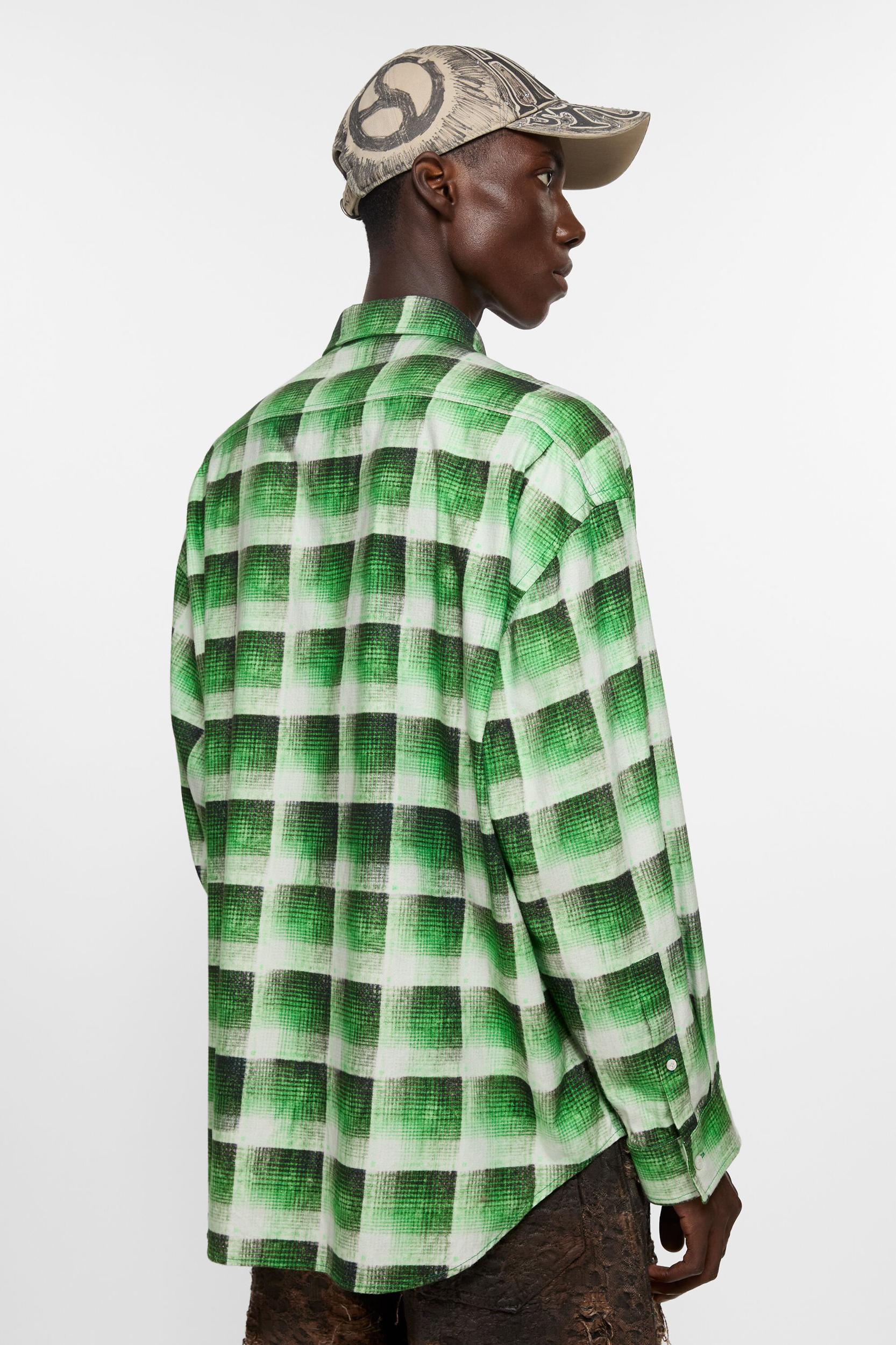 Check button-up shirt Product Image