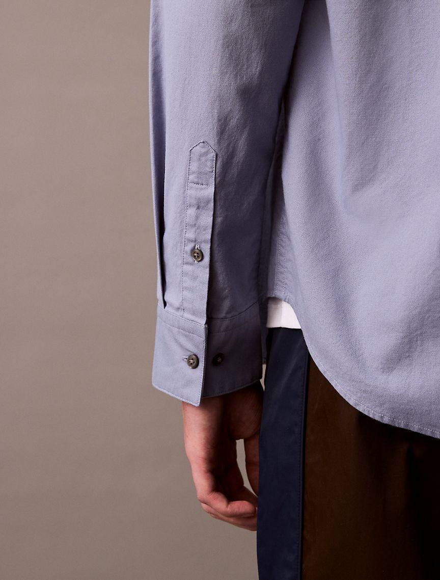 Solid Oxford Classic Button-Down Shirt Product Image