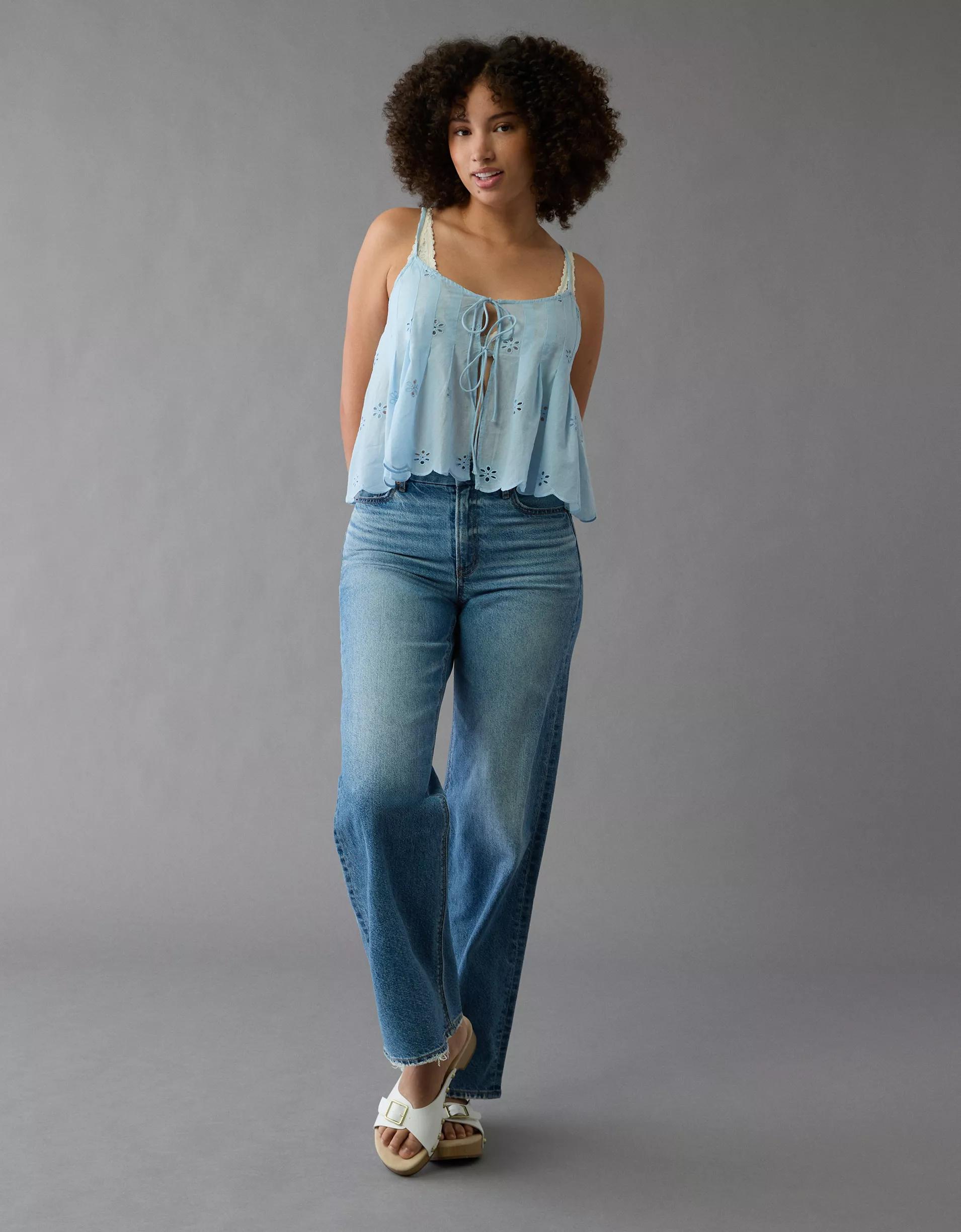 AE Tie Front Flyaway Cami Product Image