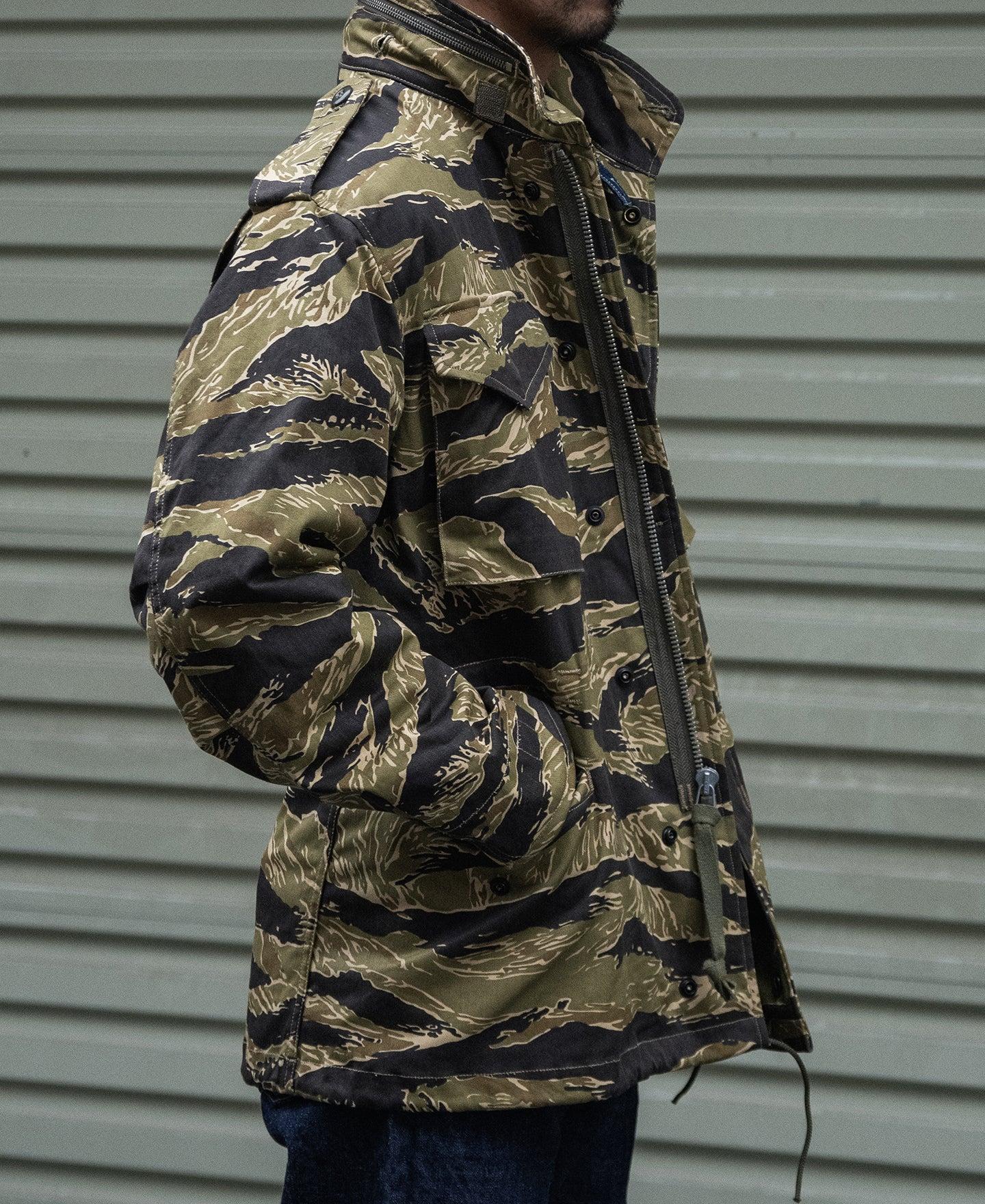 1970s JWD Tiger Stripe M-65 Field Jacket Product Image