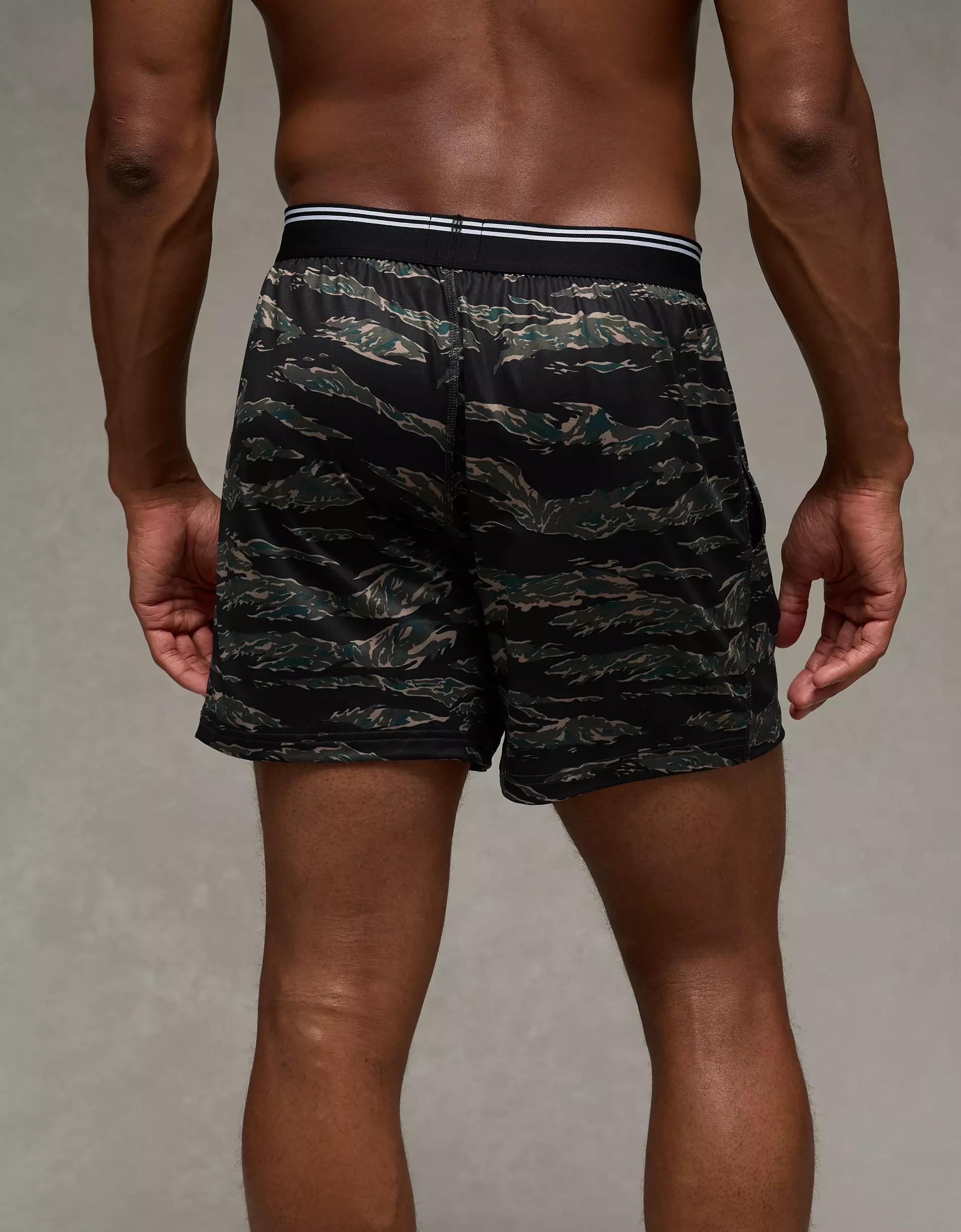 AEO Plaid Ultra Soft Pocket Boxer Short Product Image