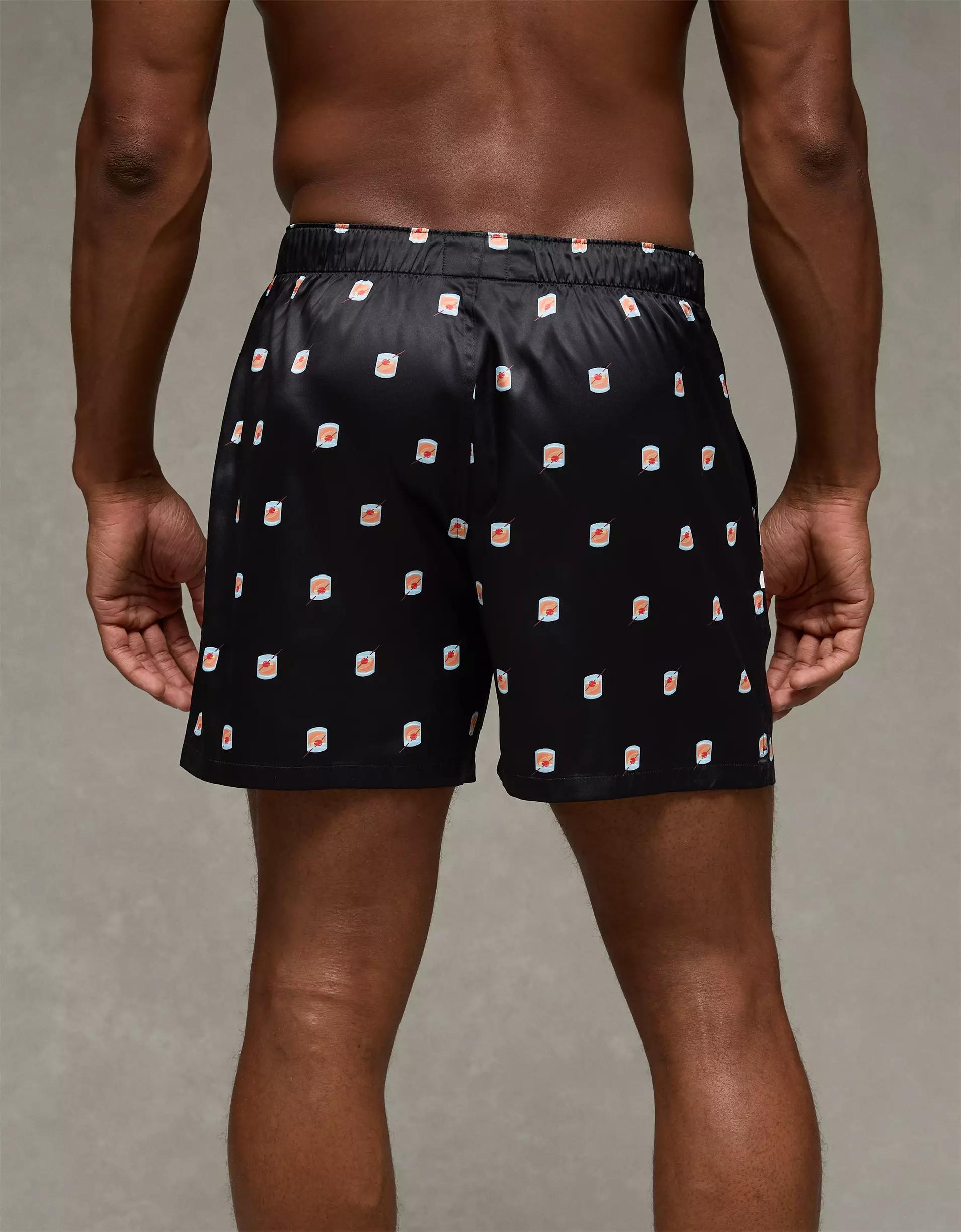 AEO Men's Satin Pocket Boxer Short Product Image