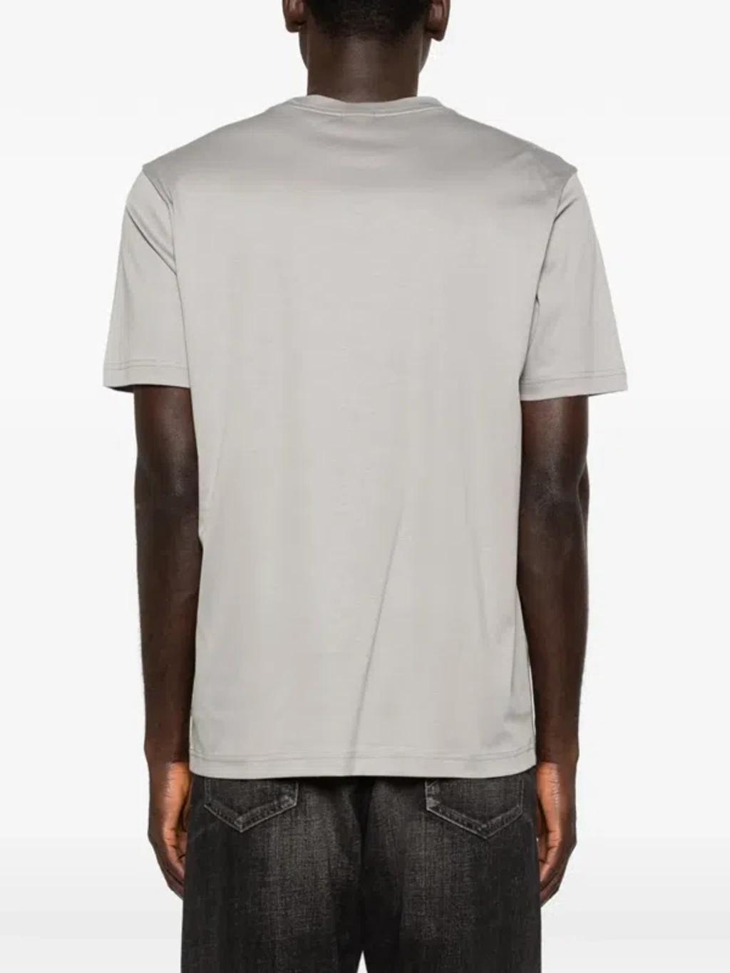 HUGO BOSS Geometric-print T-shirt In Black Product Image