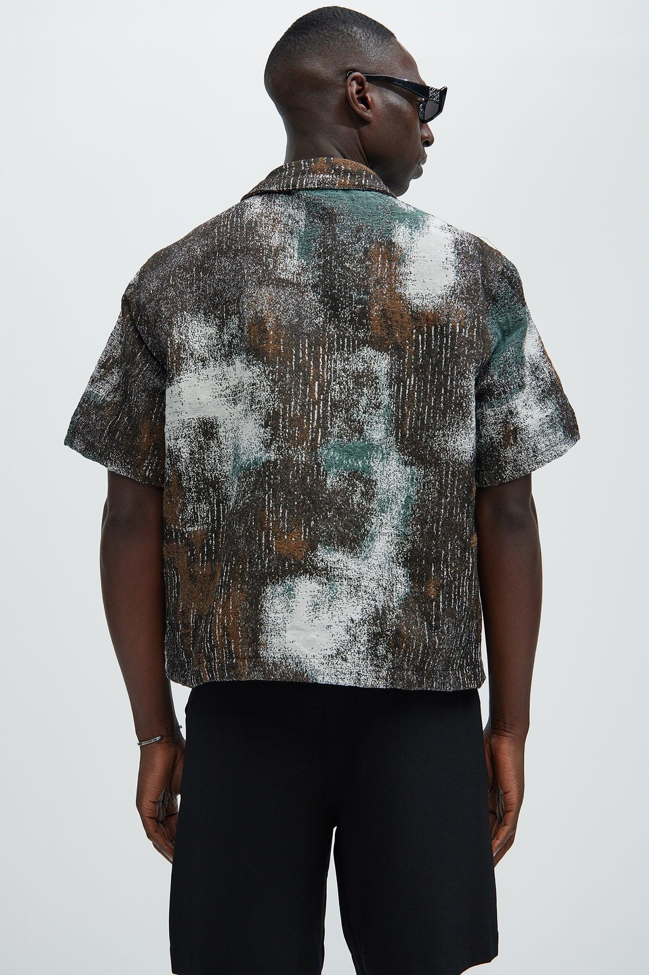Galaxy Tapestry Shirt - Brown/combo Product Image