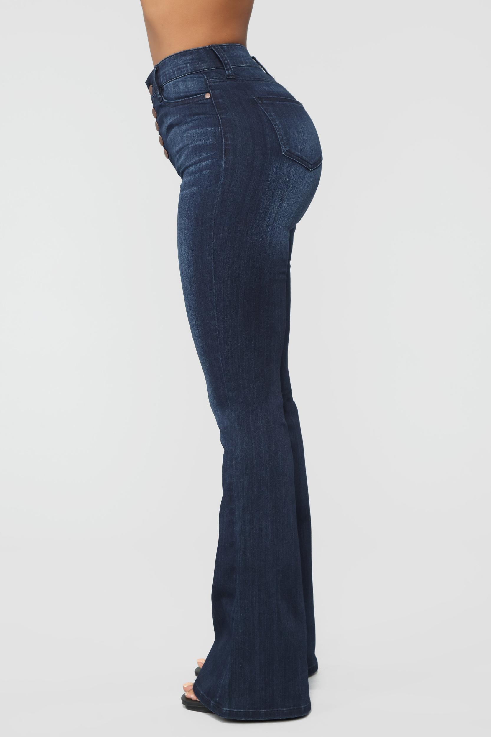 All Flared Up Jean - Dark Denim Product Image