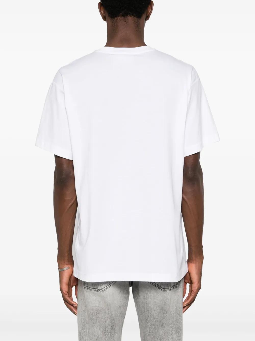 logo-print cotton T-shirt Product Image