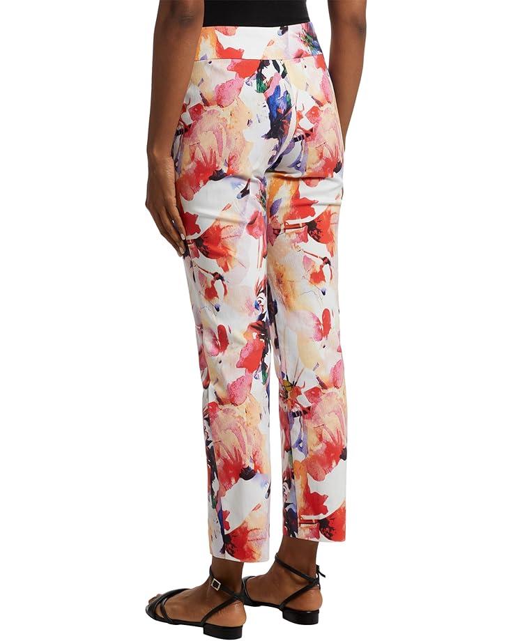 Pull-On Pique Ankle Pants Product Image