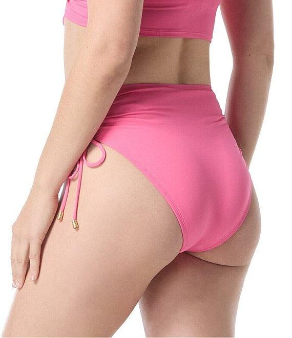 Coco Reef Solid Impulse High Waist Shirred Swim Bottom Product Image