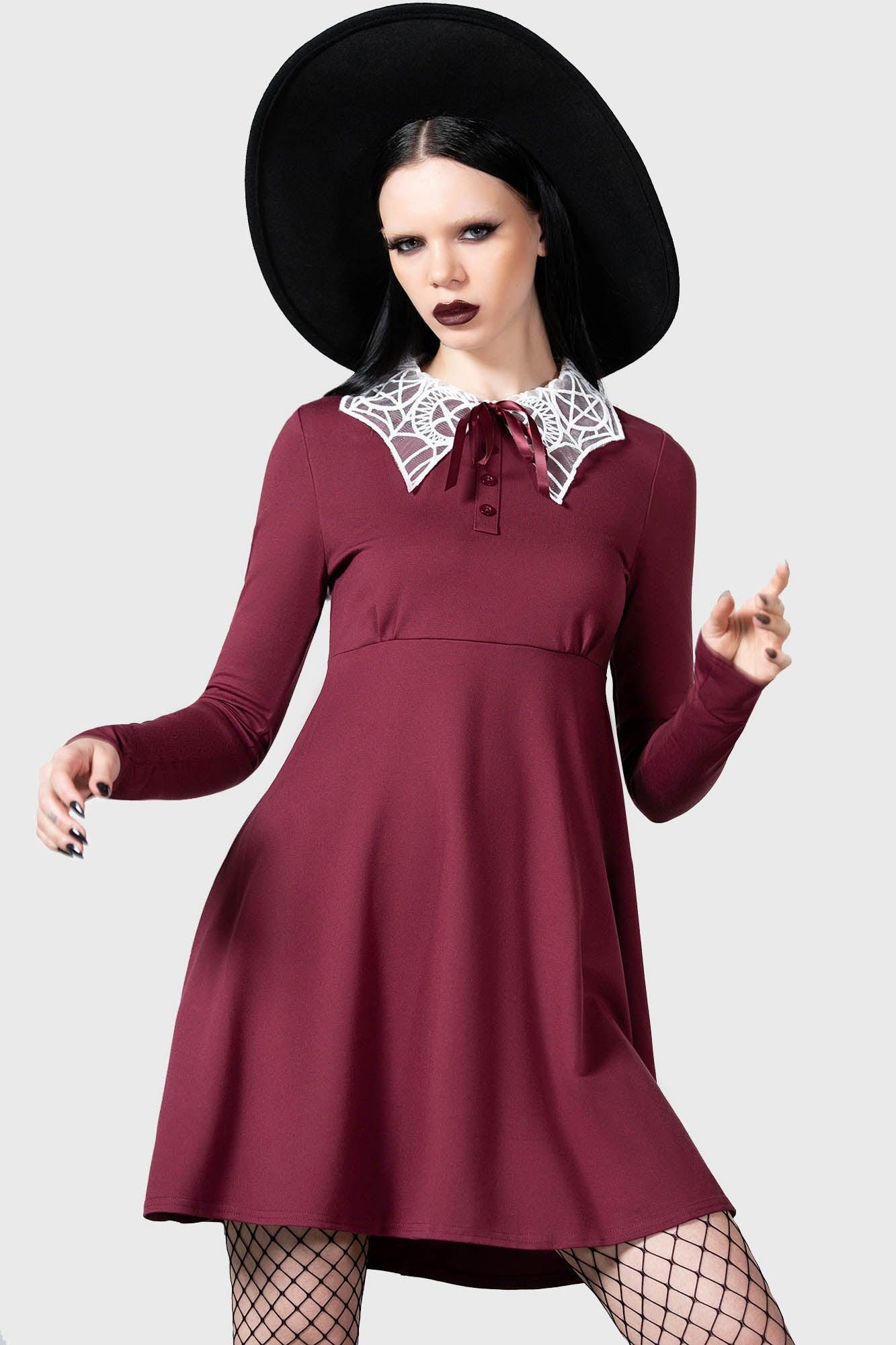 Charmed School Dress [CRIMSON] Product Image