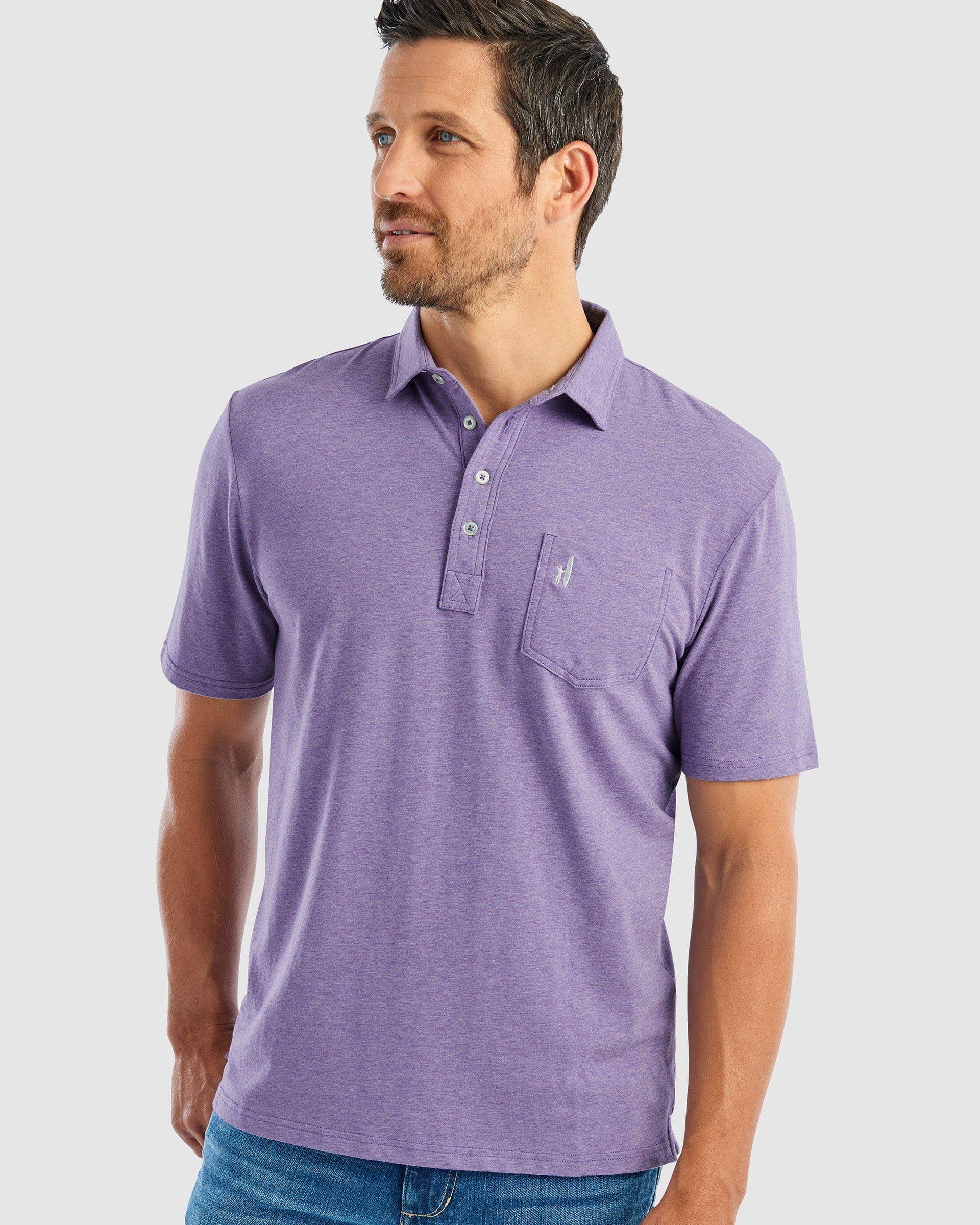 GS- TEST -  Heathered Original Polo Product Image
