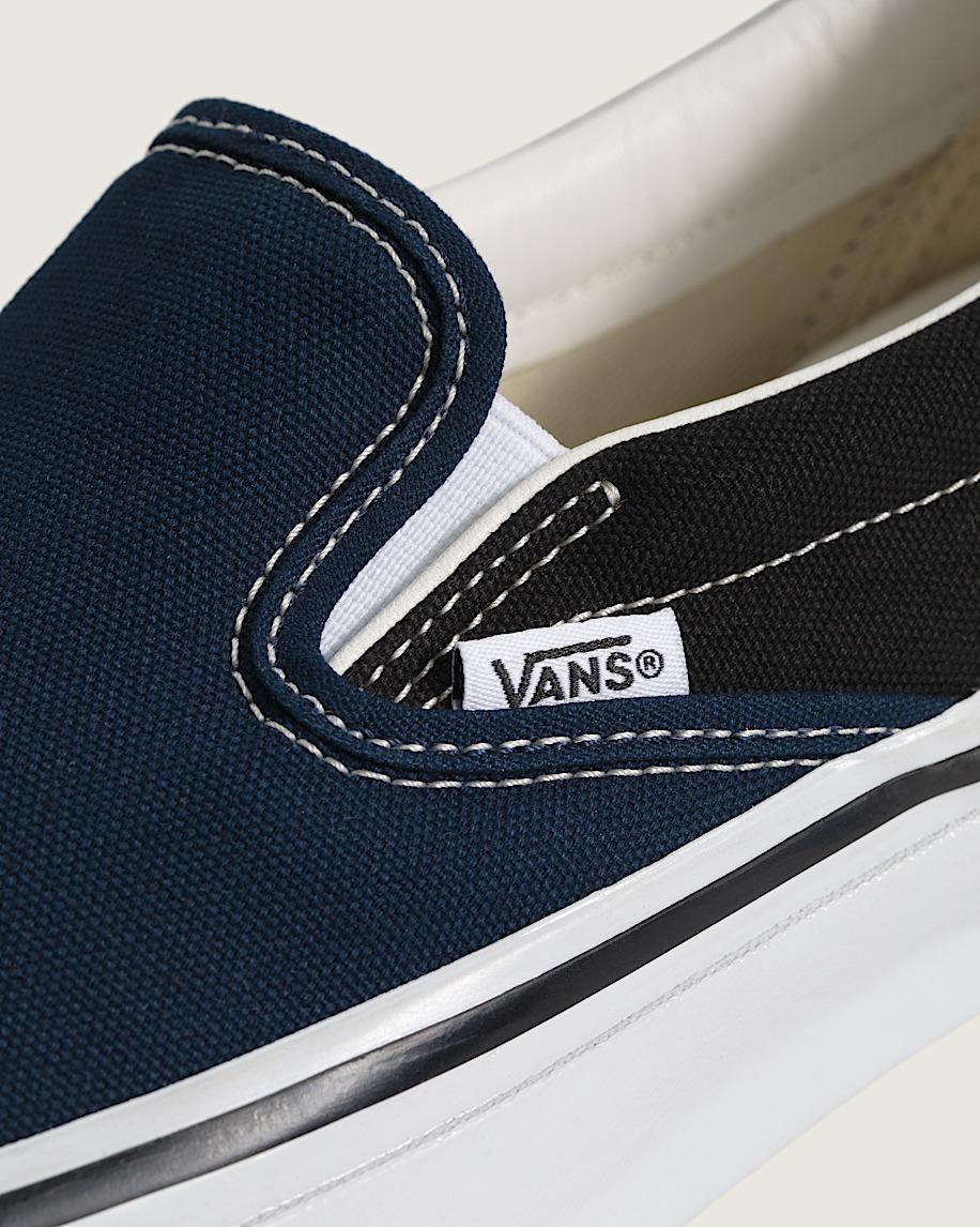 OTW by Vans X Engineered Garments Classic Slip-On 98 in Black / Dress Blues| Vans US Product Image
