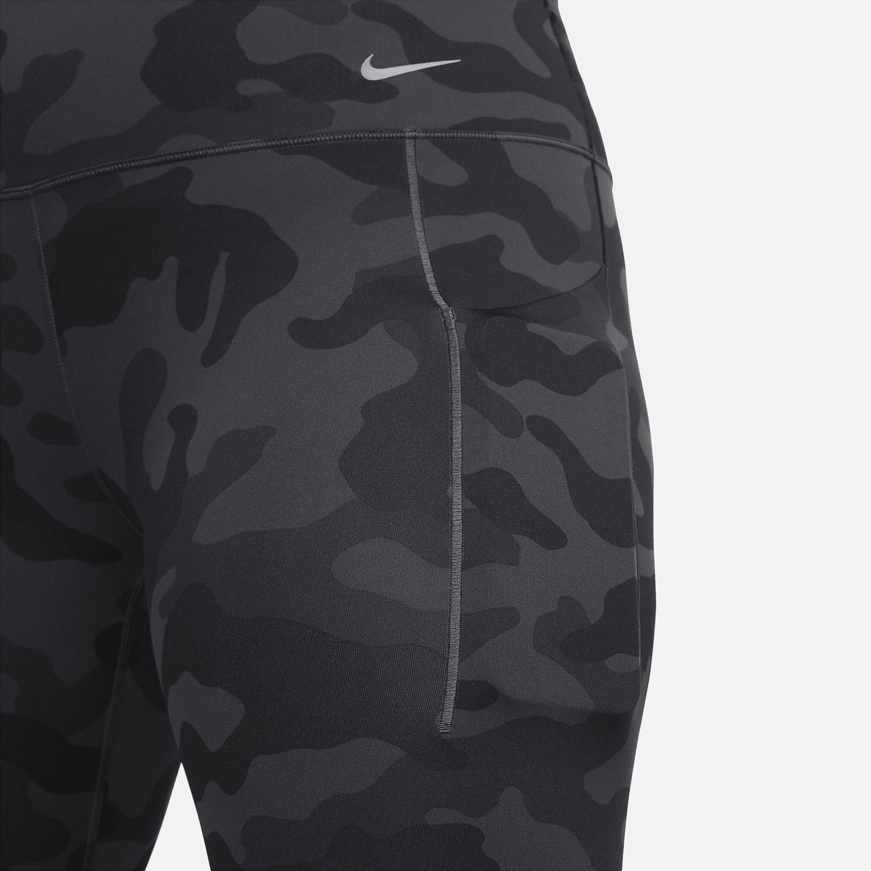 Nike Universa Women's High-Waisted 7/8 Camo Leggings with Pockets Product Image