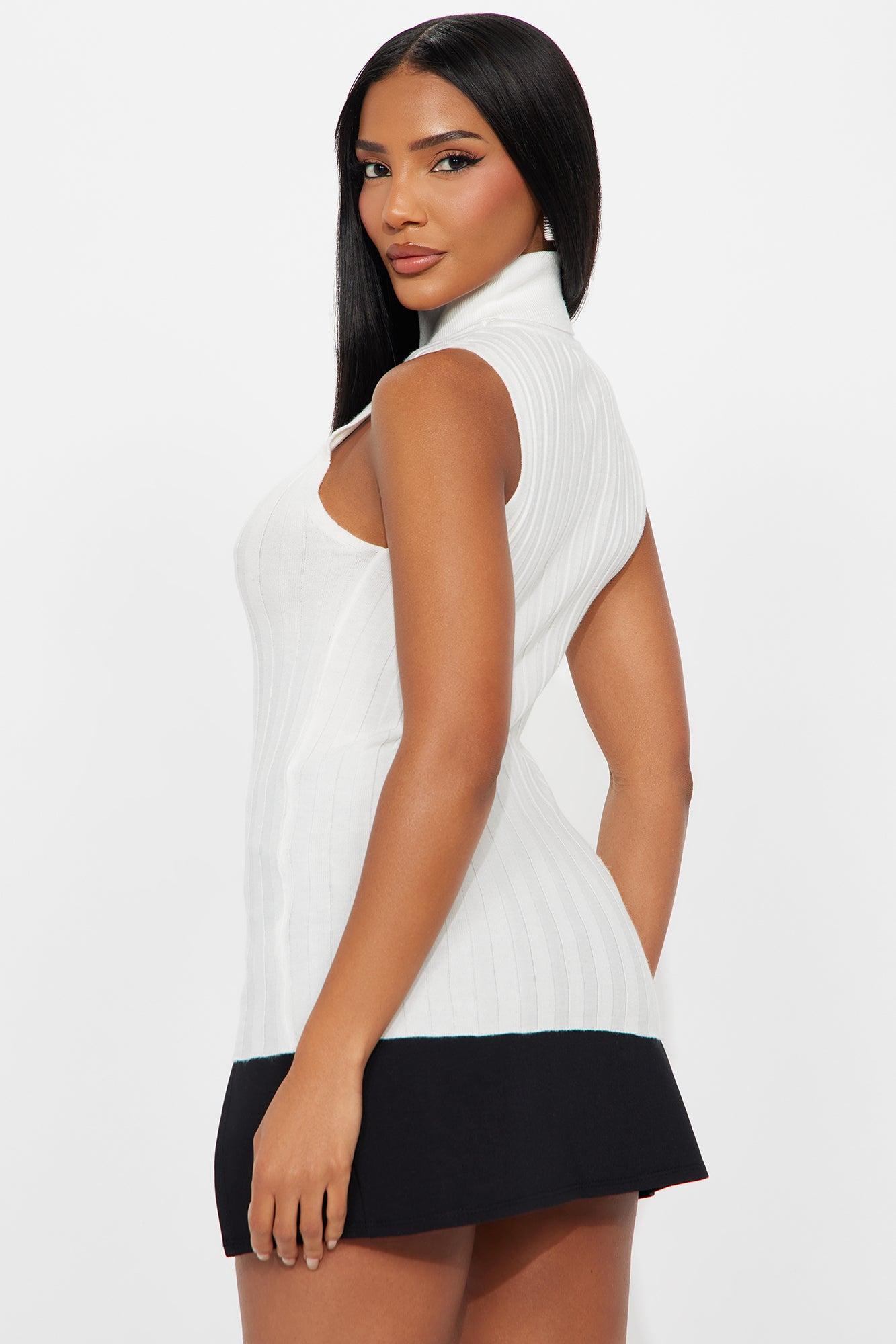 Your Best Friend Pullover Sweater Top - Off White Female Product Image