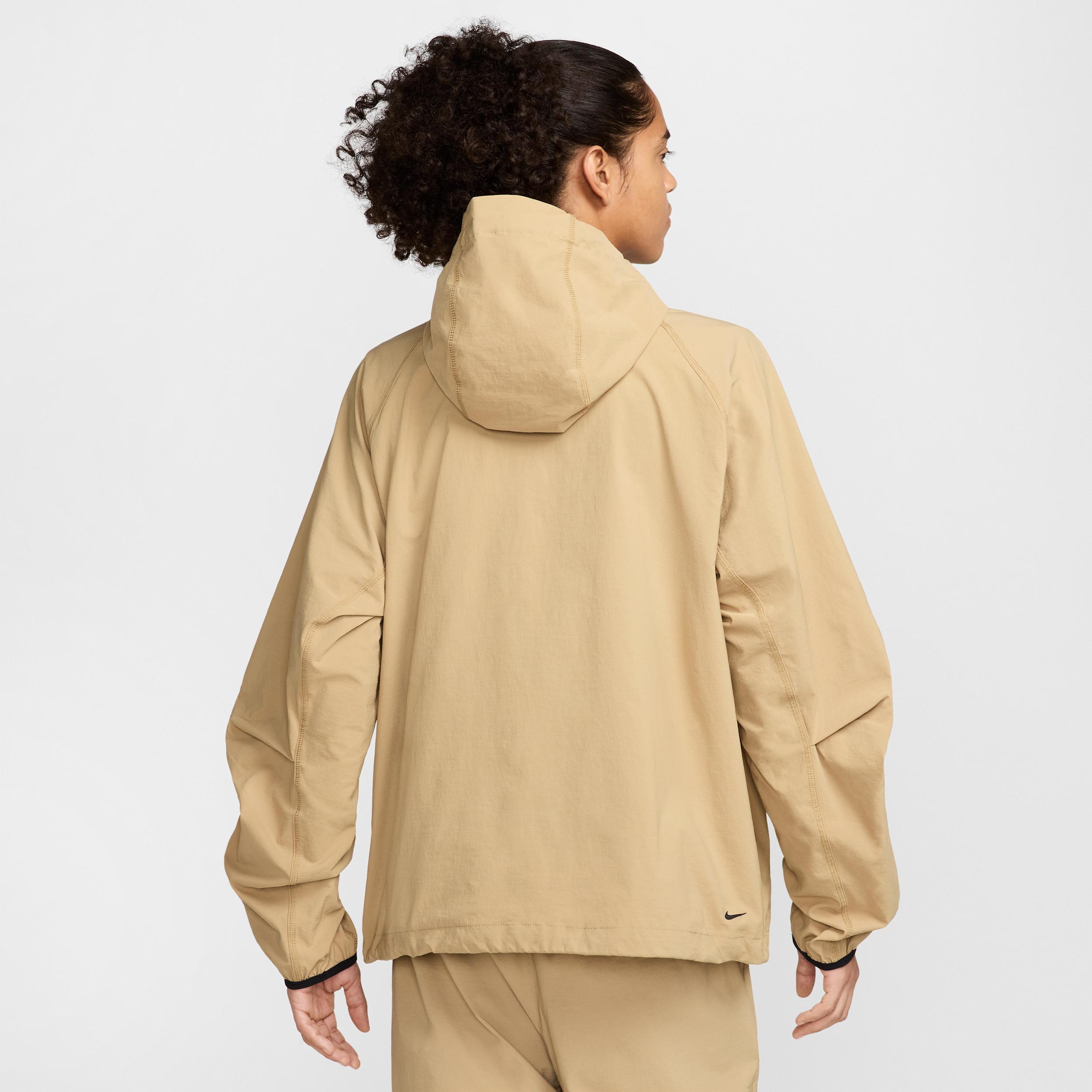 Nike Mens Nike Tech Woven WR Full-Zip Jacket - Mens Parachute Beige/Black Product Image