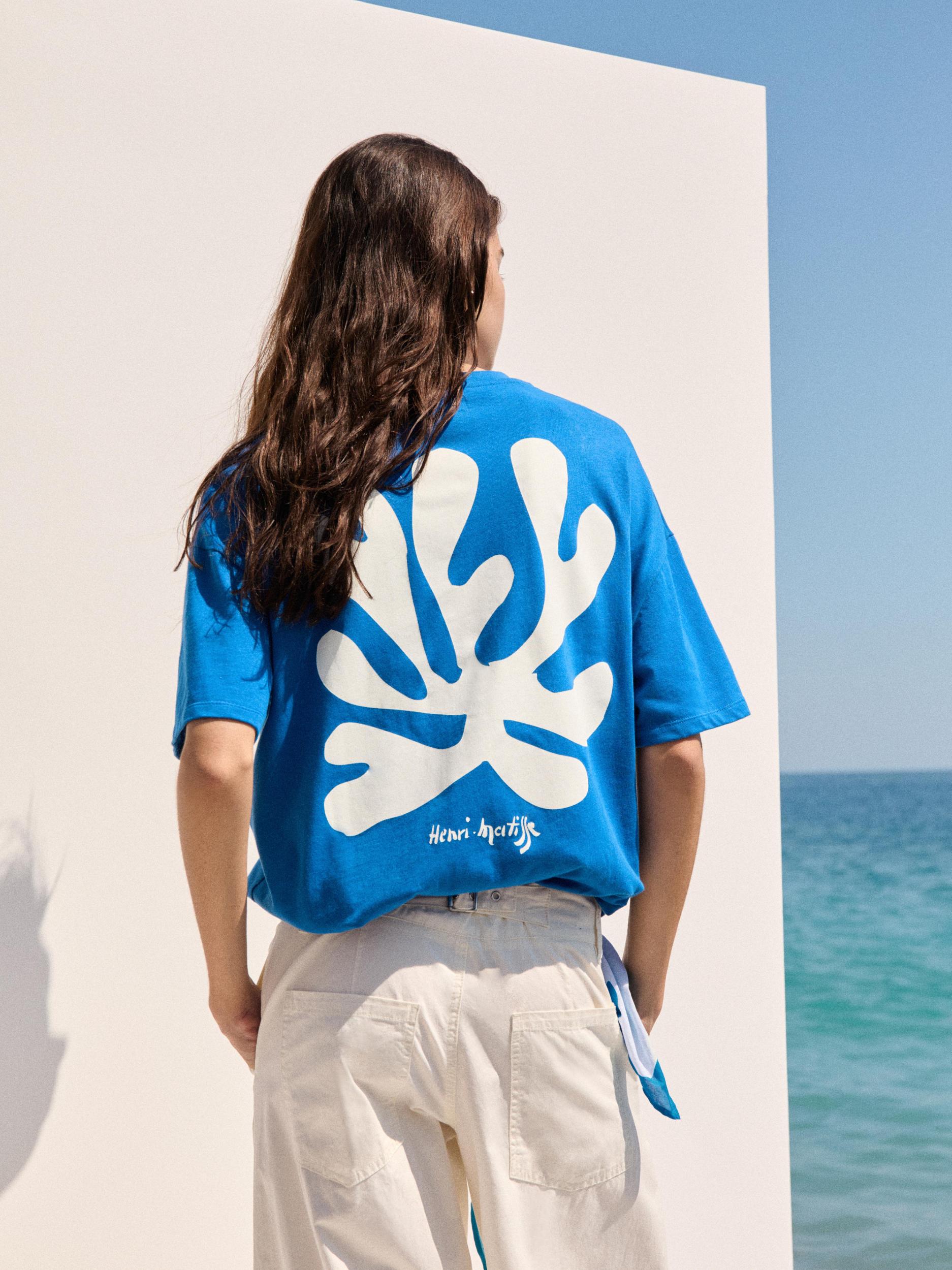 Blue Henri Matisse T-shirt Product Image