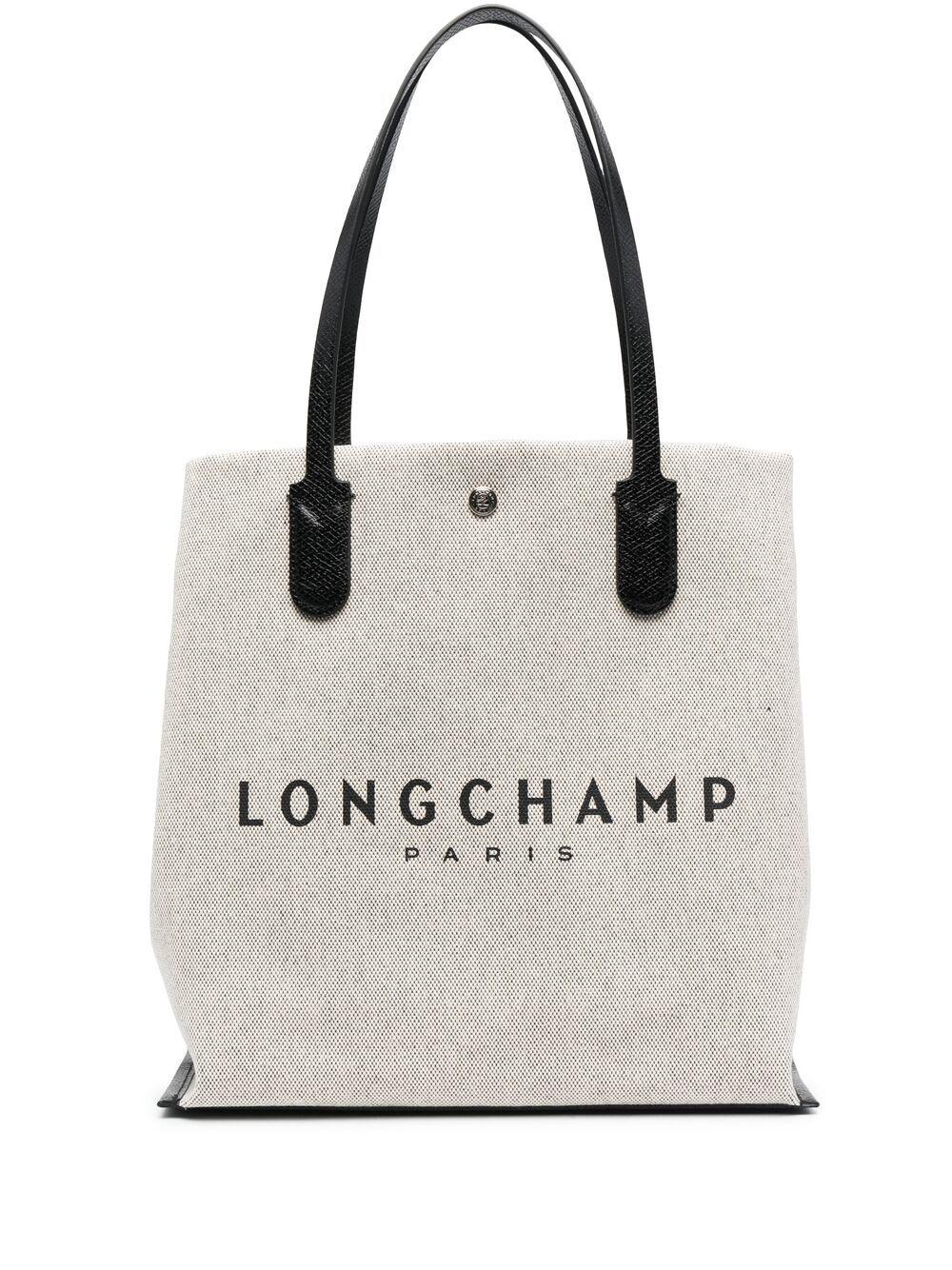 logo-print canvas tote Product Image