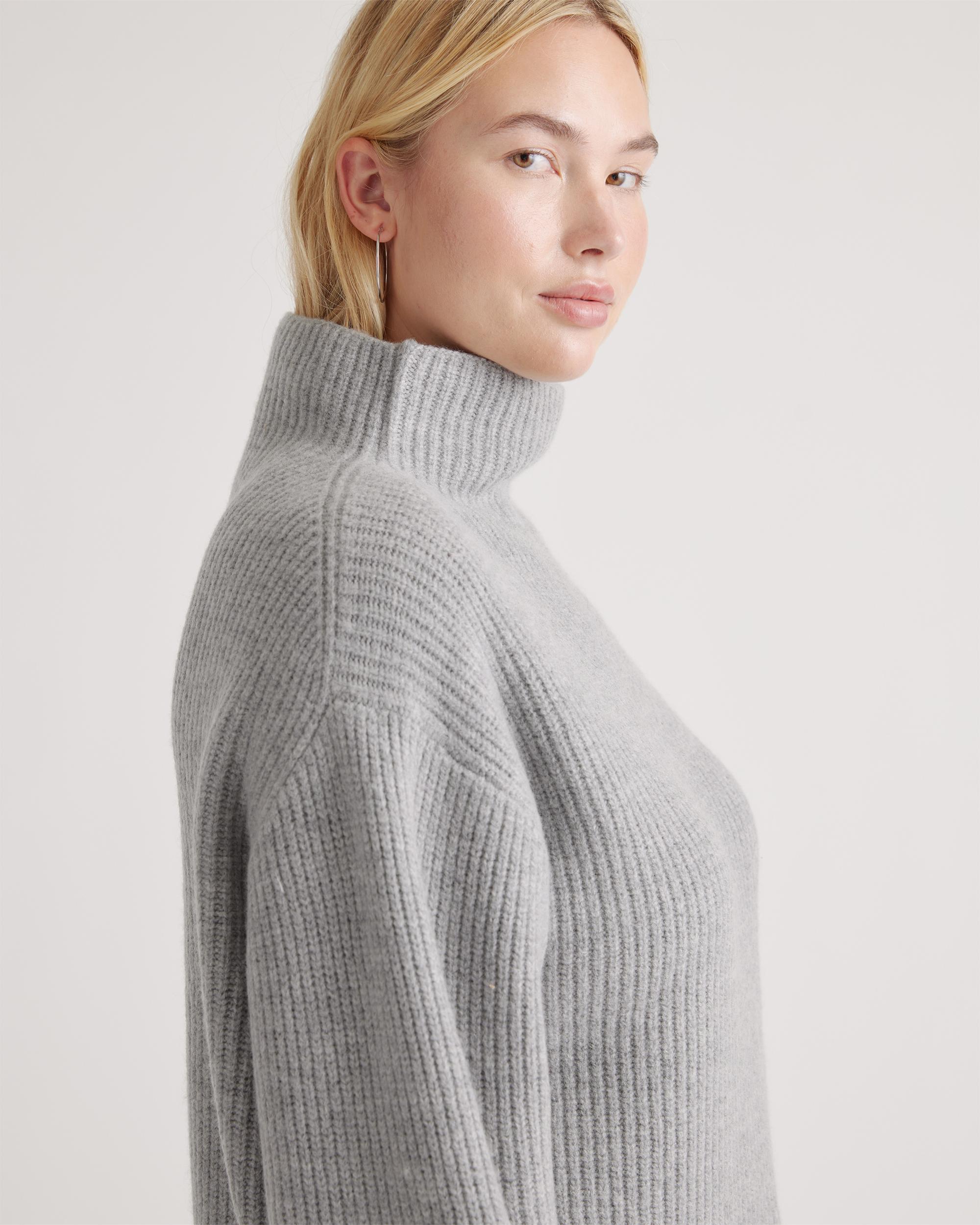 Quince | Women's Australian Merino Wool OverSized Turtleneck Sweater Product Image