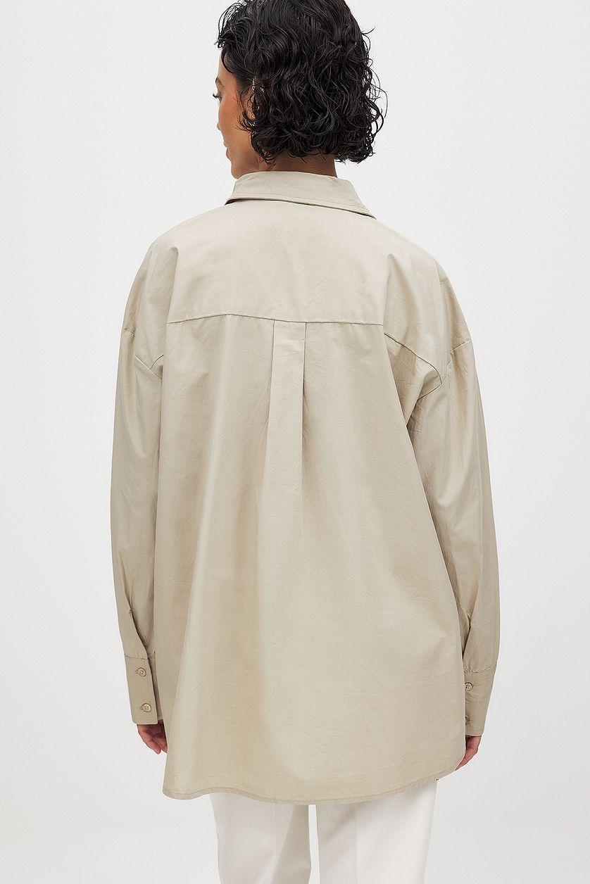 Heavy Oversized Cotton Shirt Product Image