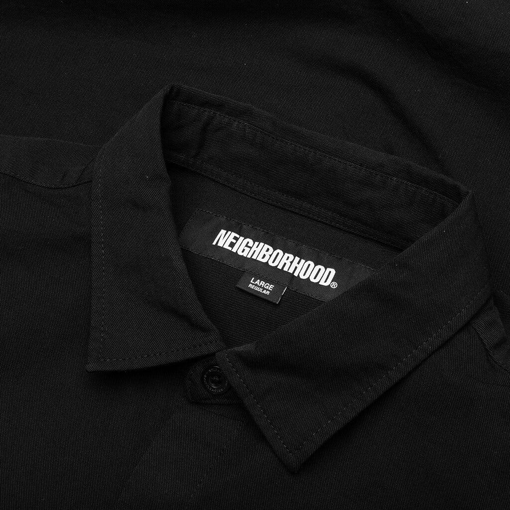 Over Shirt L/S - Black Male Product Image