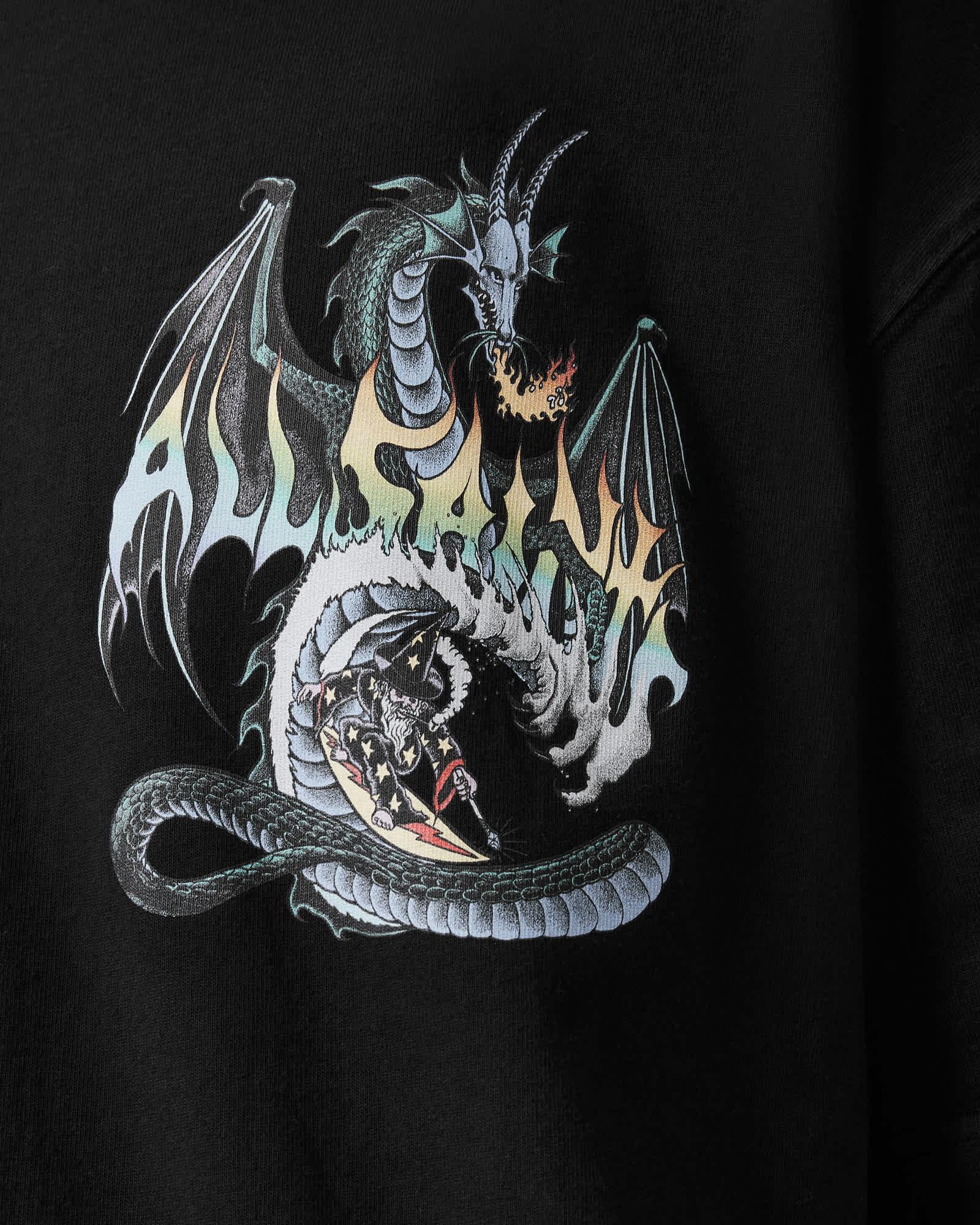 Dragon Wave Oversized Short Sleeve T-Shirt Product Image