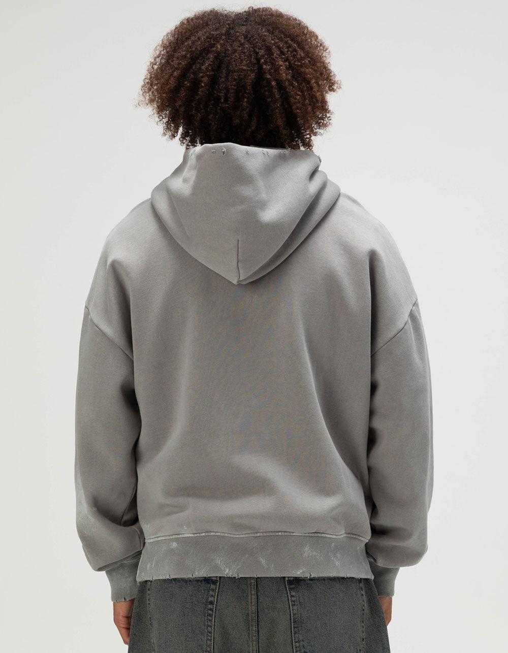 RSQ Mens Oversized Hoodie - GRAY Product Image