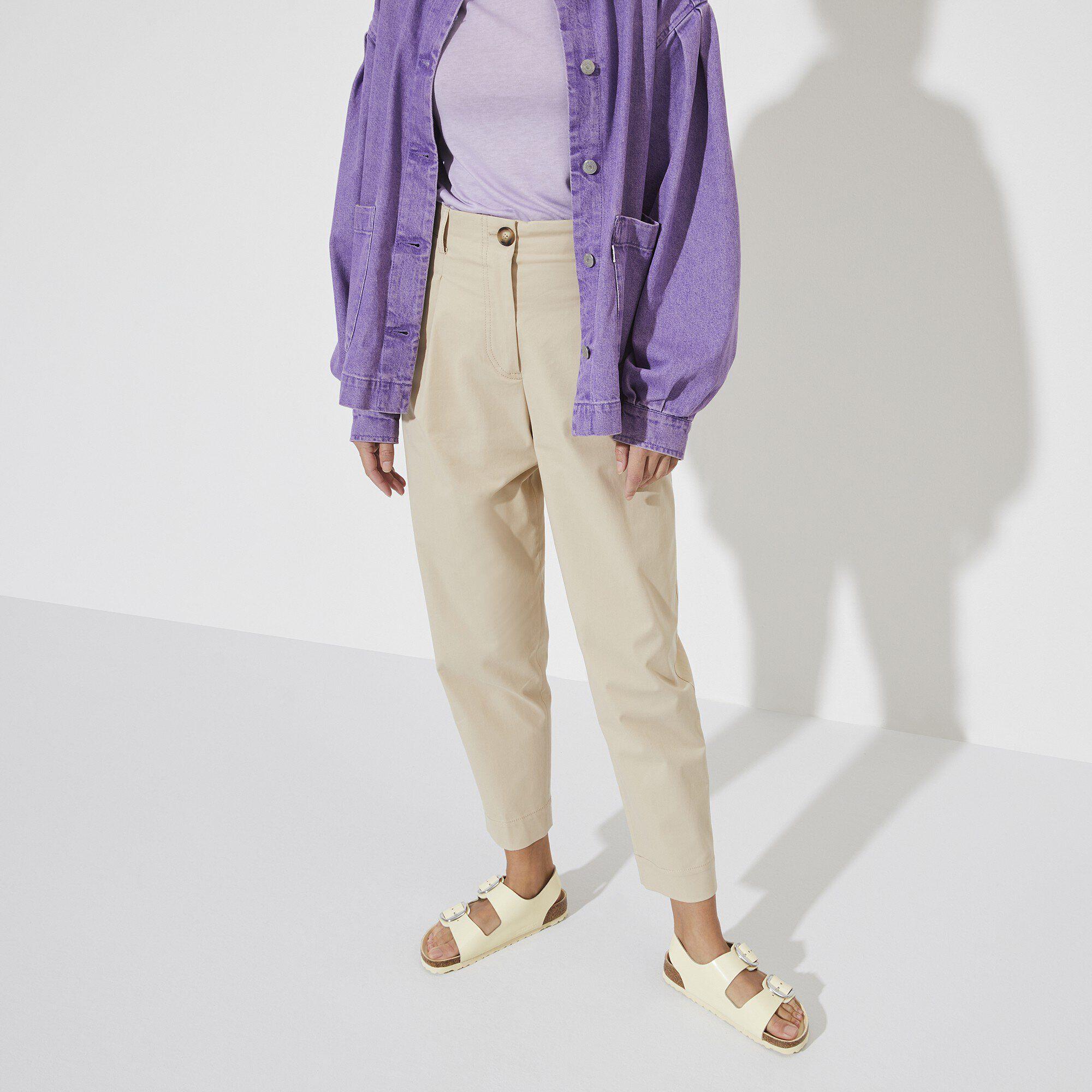 Milano Big Buckle Natural Leather Patent Product Image