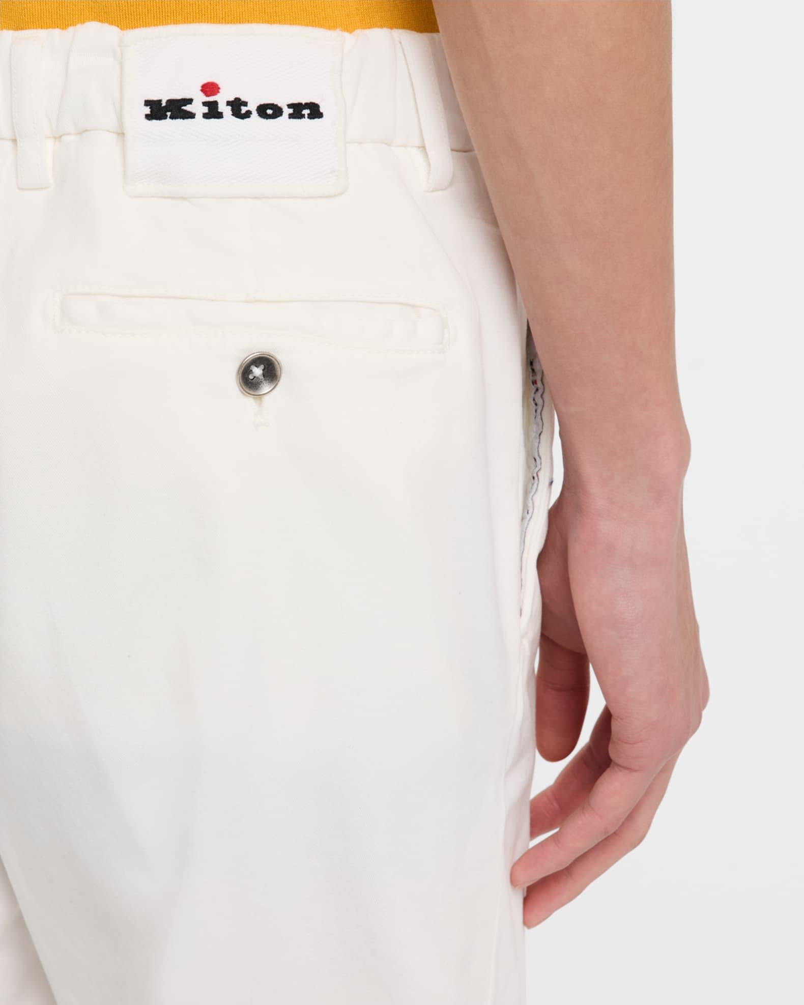 Men's Stretch Waistband Flat-Front Trousers Product Image