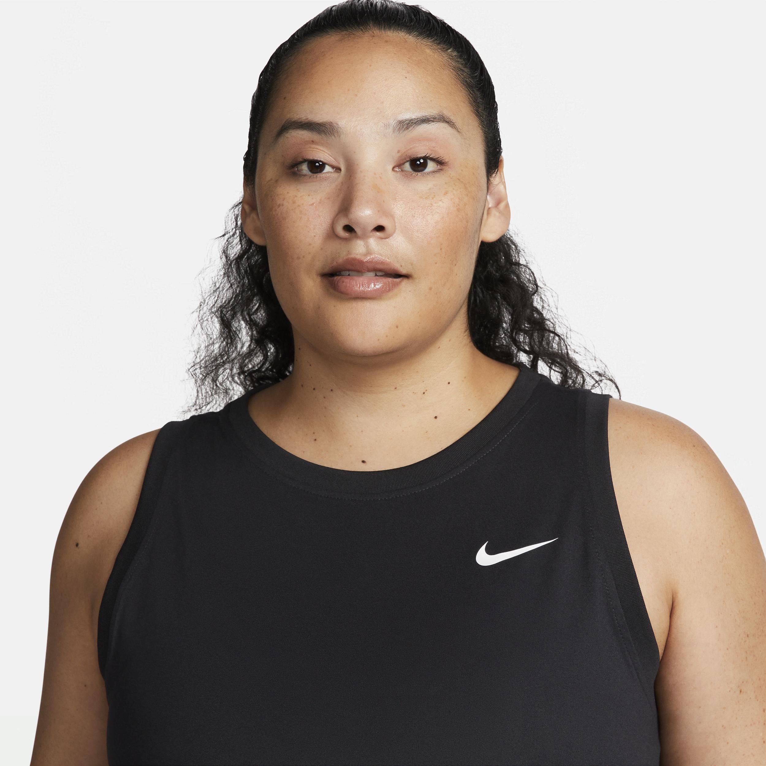 Nike Womens Dri-FIT Tank Top (Plus Size) | DX0602-010 Product Image