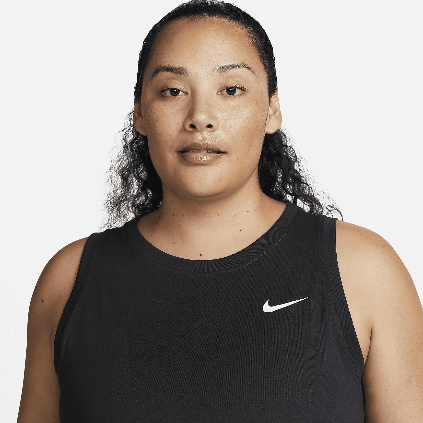 Nike Womens Dri-FIT Tank Top (Plus Size) | DX0602-010 Product Image