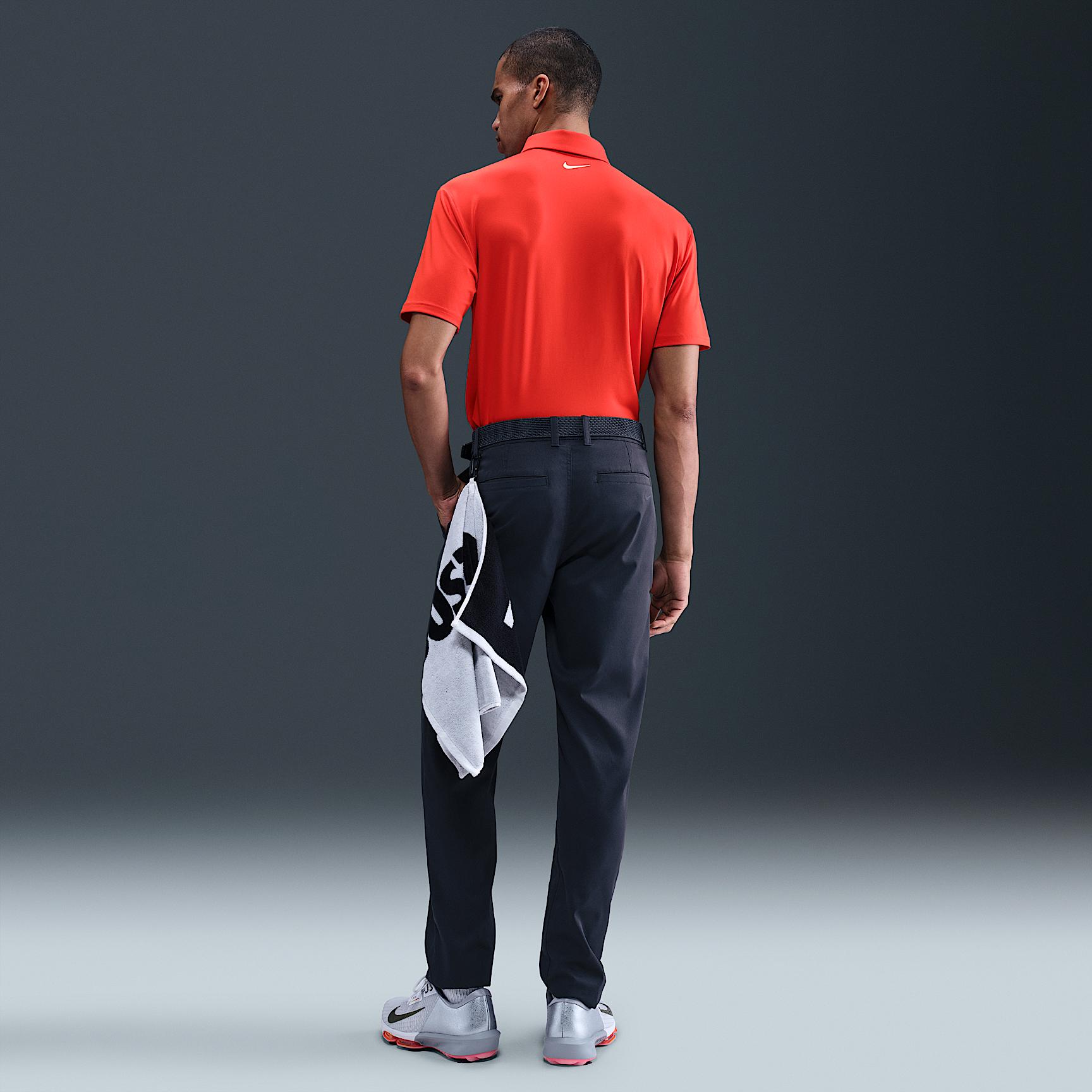 Nike Mens Tour Dri-FIT Solid Golf Polo | FZ7481-440 Product Image