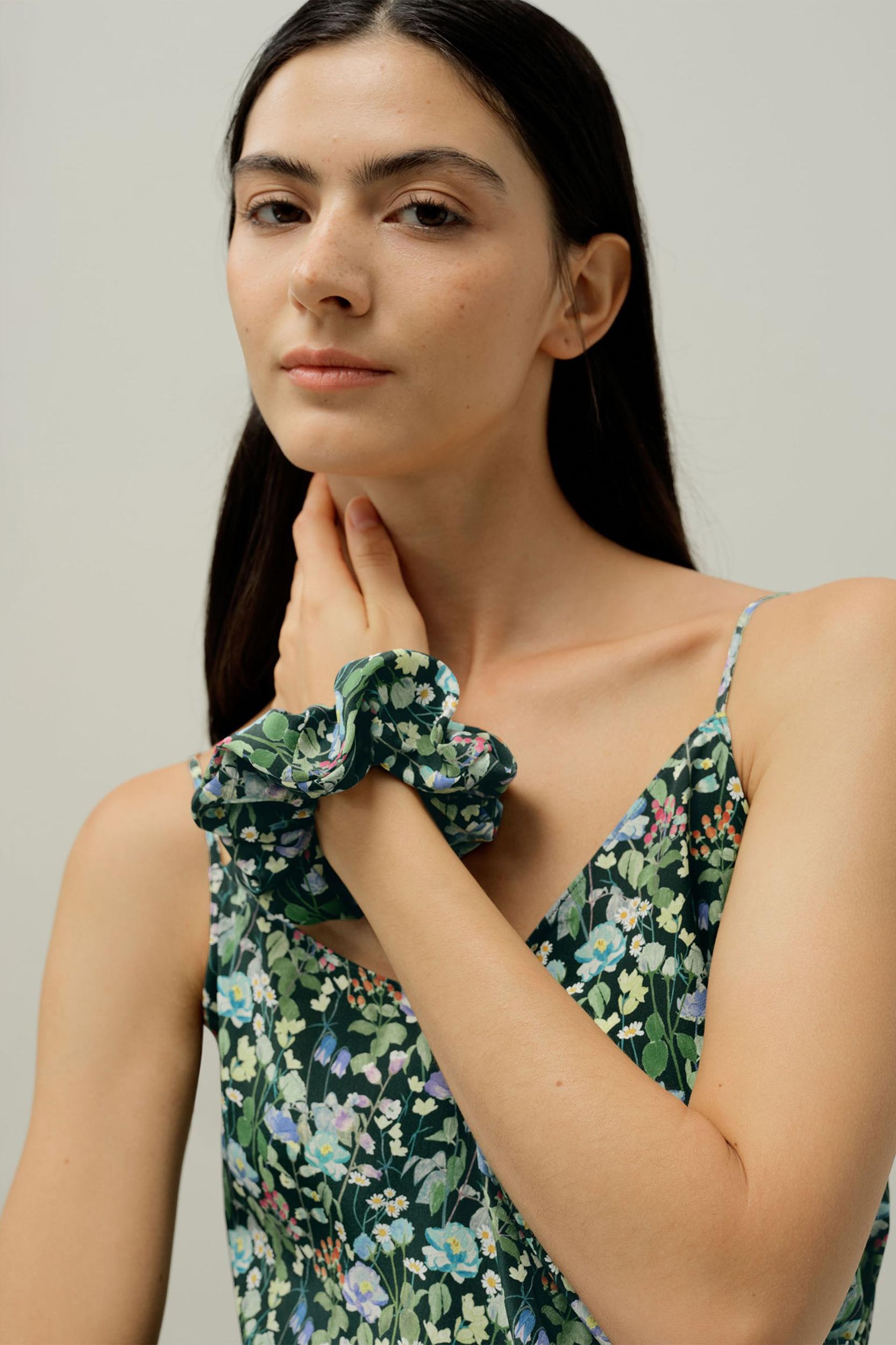 Floral Scrunchie Set - Made With Liberty Fabric Product Image