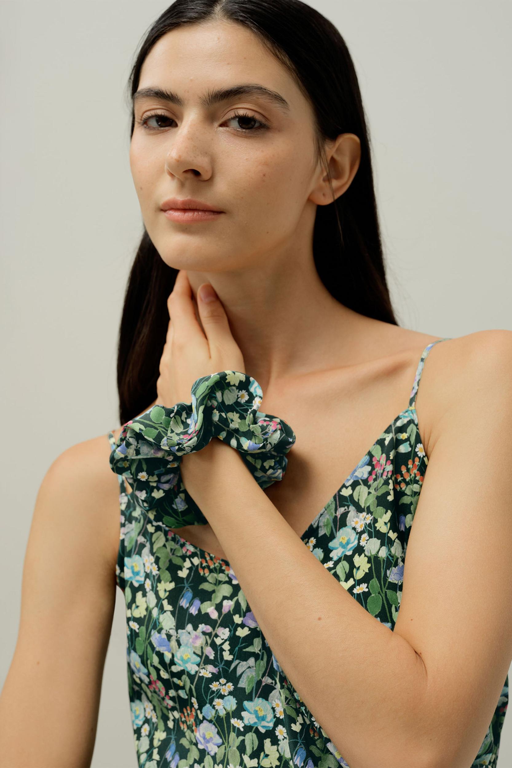 Floral Scrunchie Set - Made With Liberty Fabric Product Image