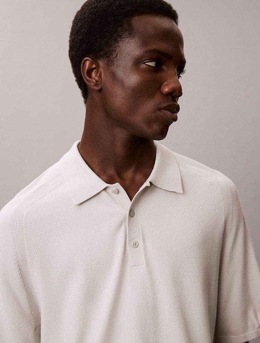 Tech Knit Sweater Polo Shirt Product Image