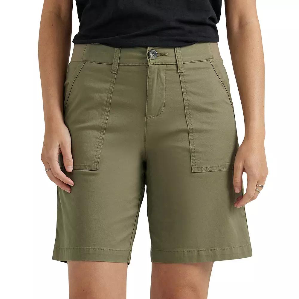 Women's Lee® Ultra Lux Comfort Flex to Go Utility Bermuda Shorts,  Product Image