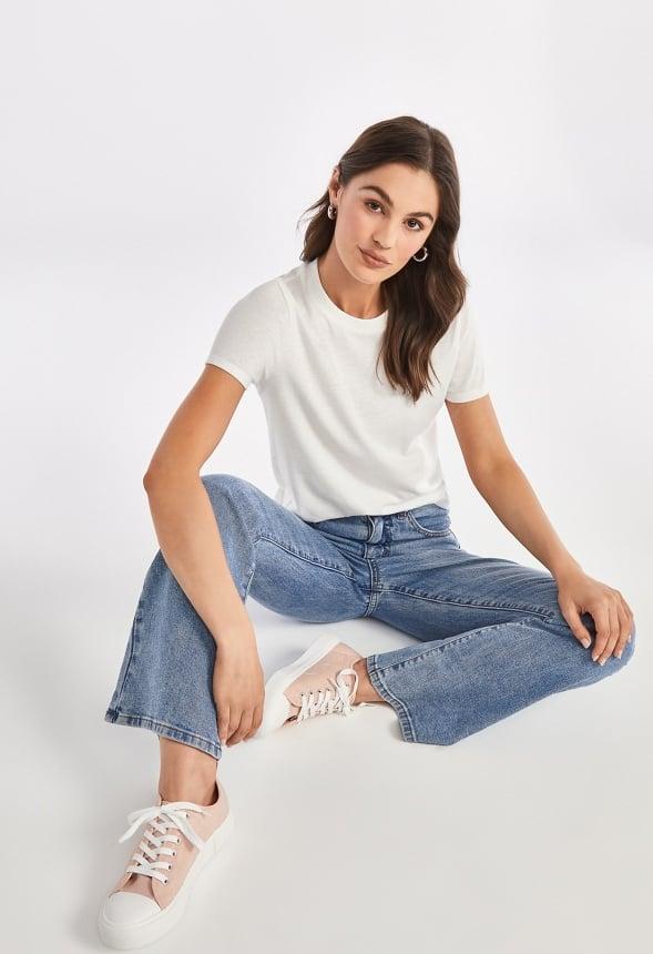 Blair High Rise Tummy Tamer Flare Jeans Product Image