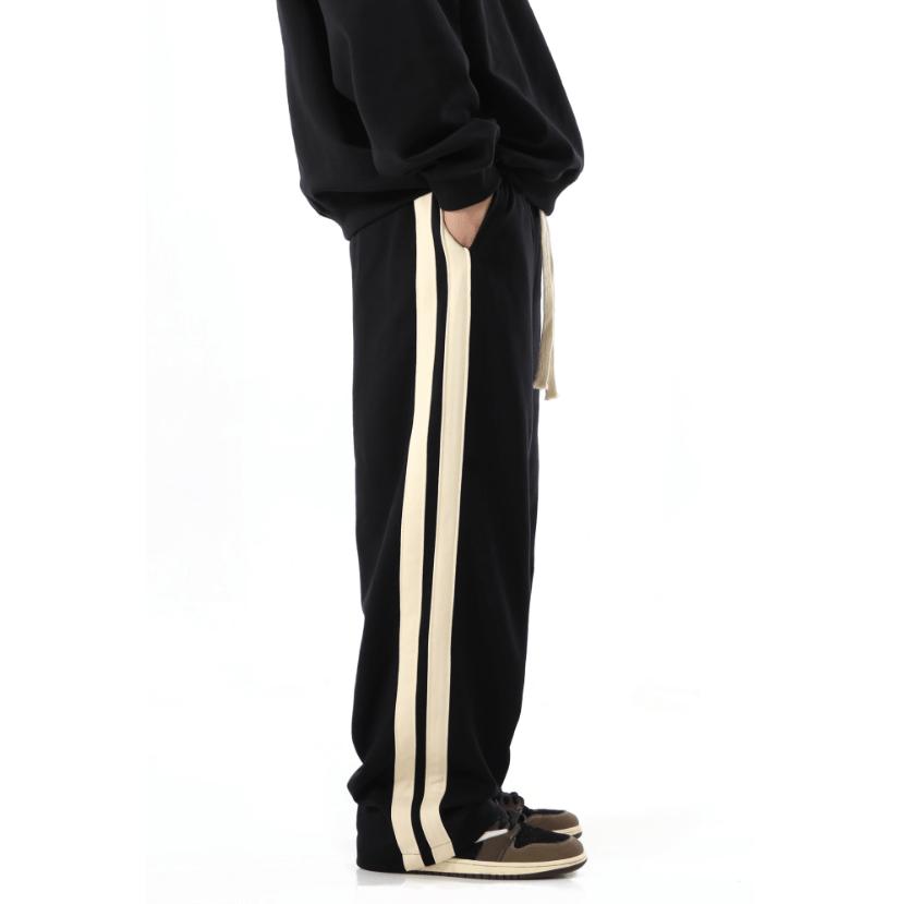 RT No. 9725 BLACK STRIPED PANTS Product Image