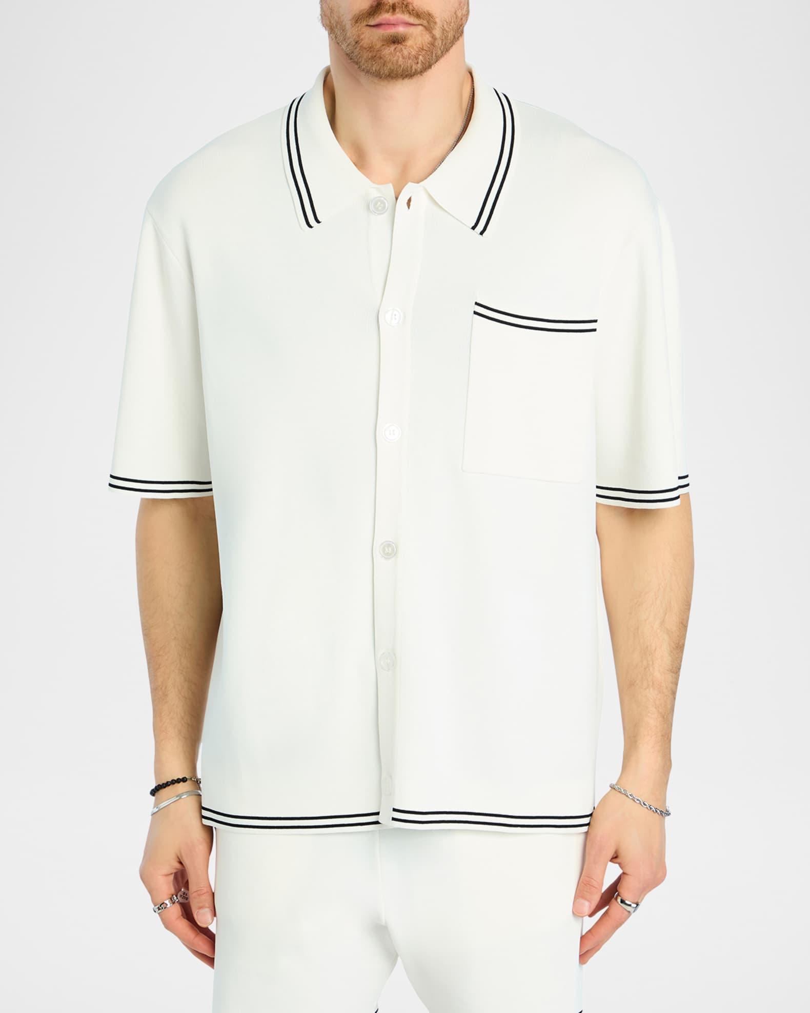 Men's Mayson Knit Short-Sleeve Shirt Product Image