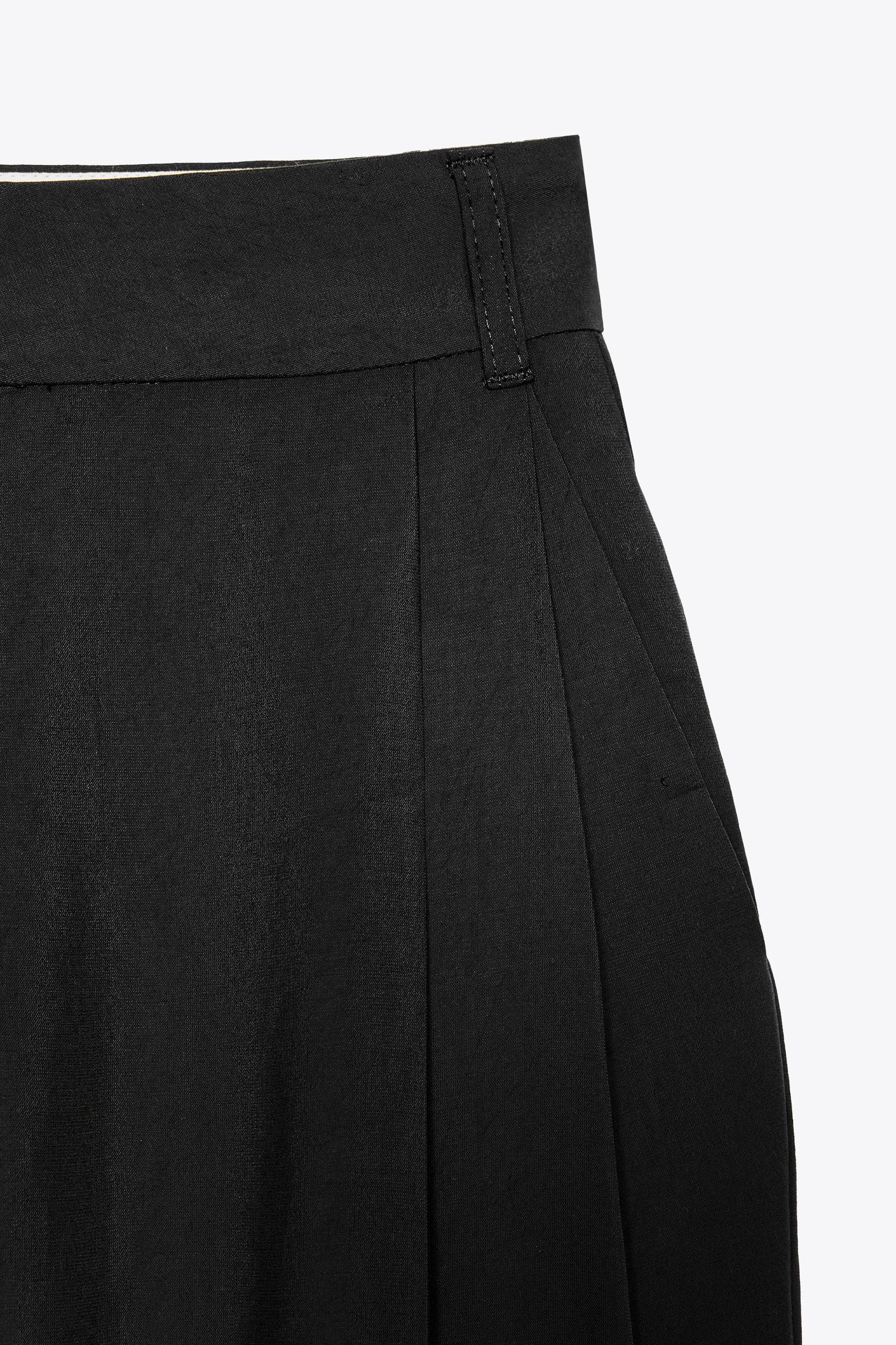 DOUBLE PLEAT FLAP PANTS Product Image