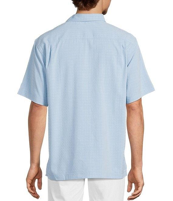 Tommy Bahama IslandZone Coconut Point Costa Check Short Sleeve Woven Shirt Product Image