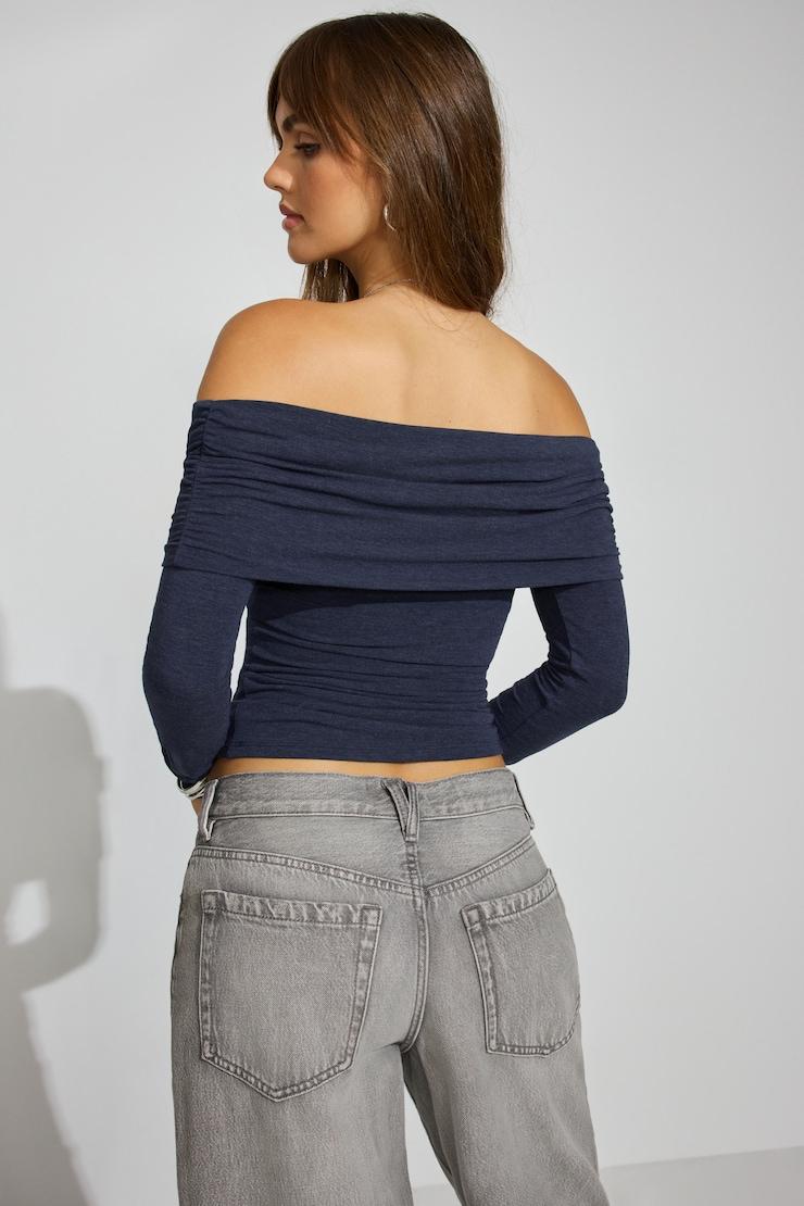 Tie Back Stripe Apron Top Product Image