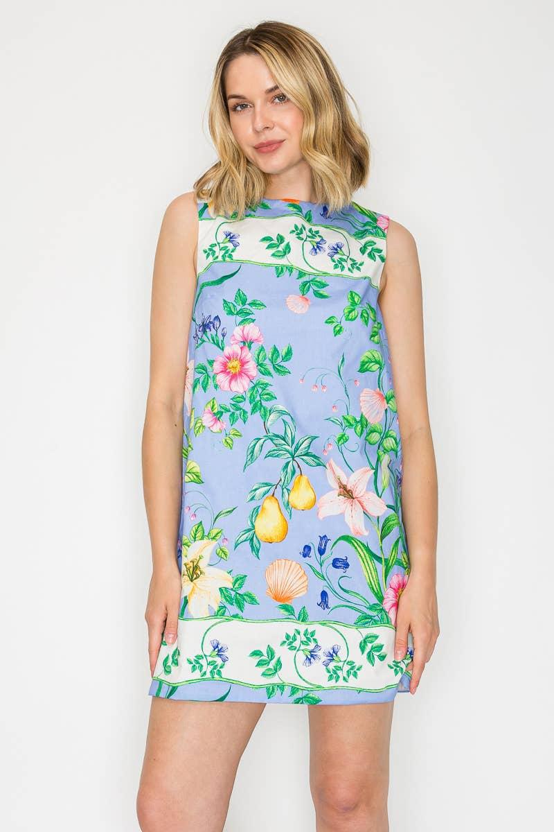 Romantic Garden Mini Dress Product Image