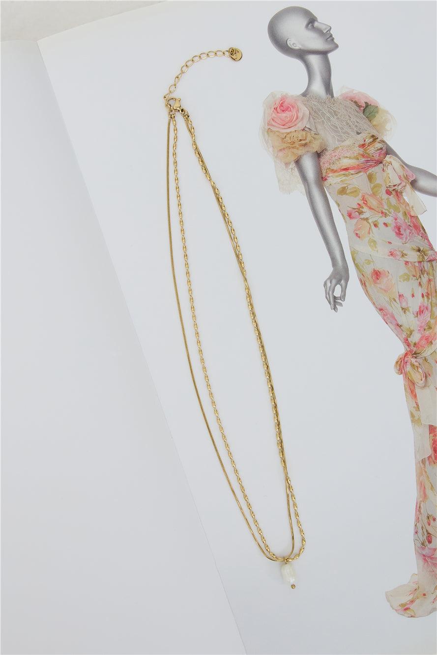 Natalina Necklace Gold Product Image