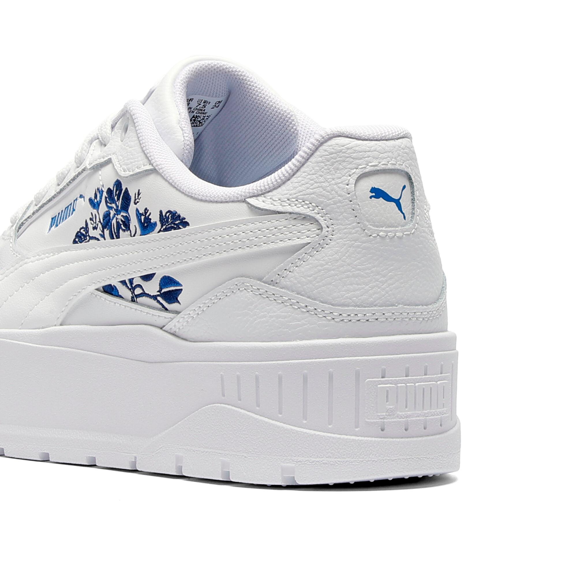 PUMA Karmen II Idol Vintage Flower Sneakers Women in Royal Blue Product Image