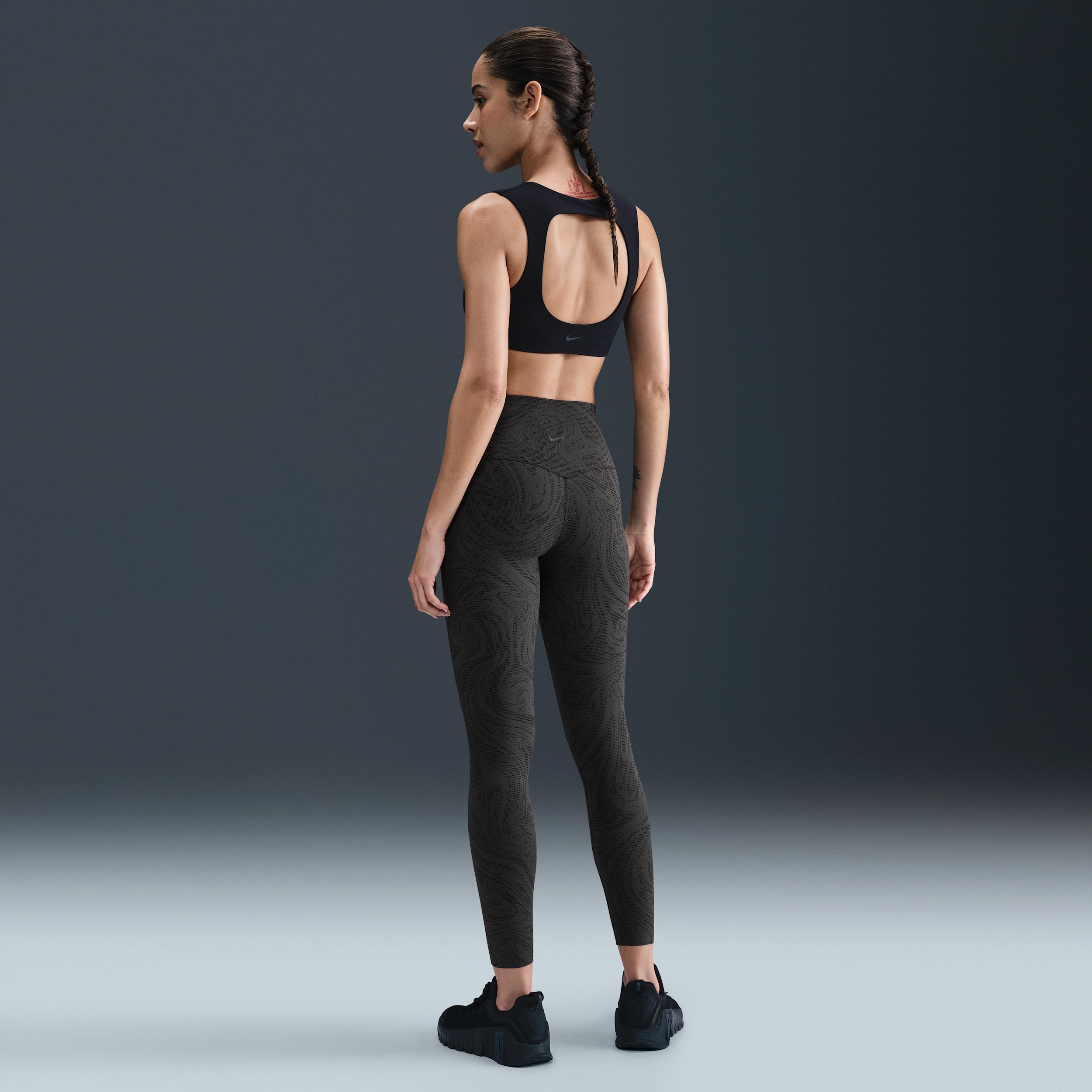 Nike Womens Zenvy High-Waisted 7/8 Printed Leggings | HV2462-010 Product Image