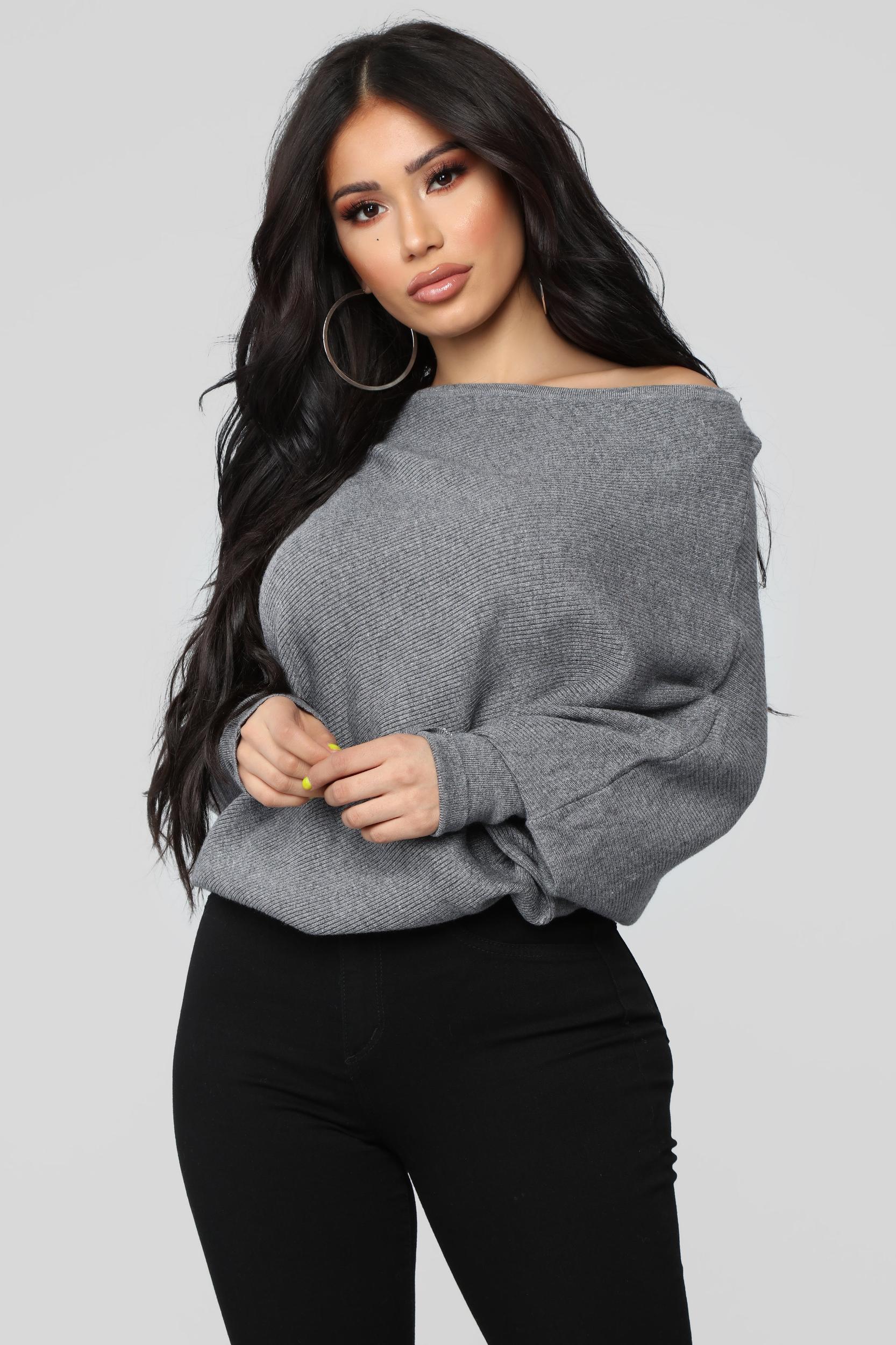 Karly Sweater - Grey Product Image