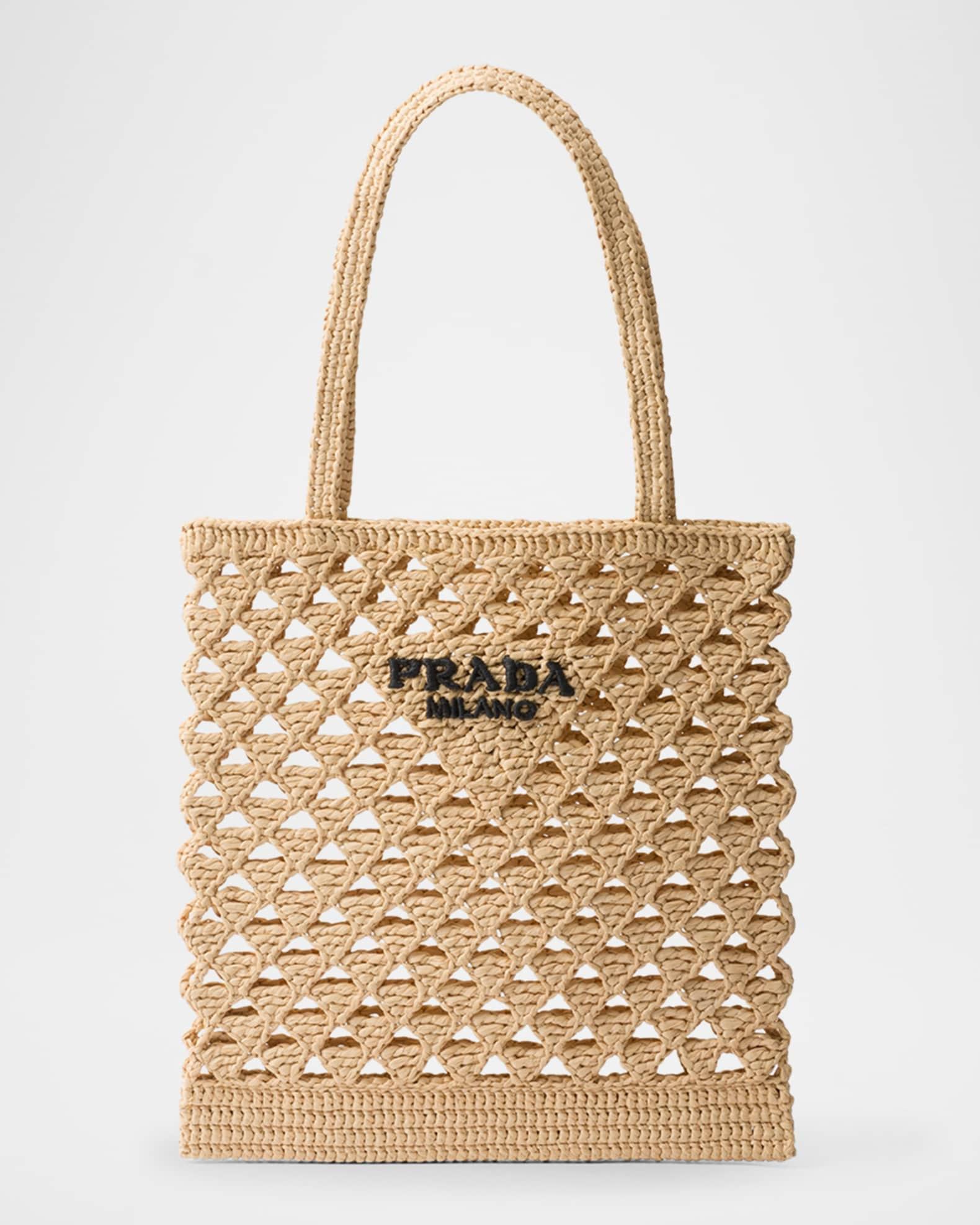 Logo Crochet Tote Bag Product Image
